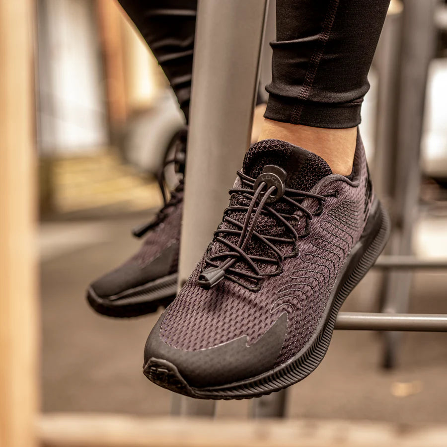 Solid No-Tie Shoelaces in Black