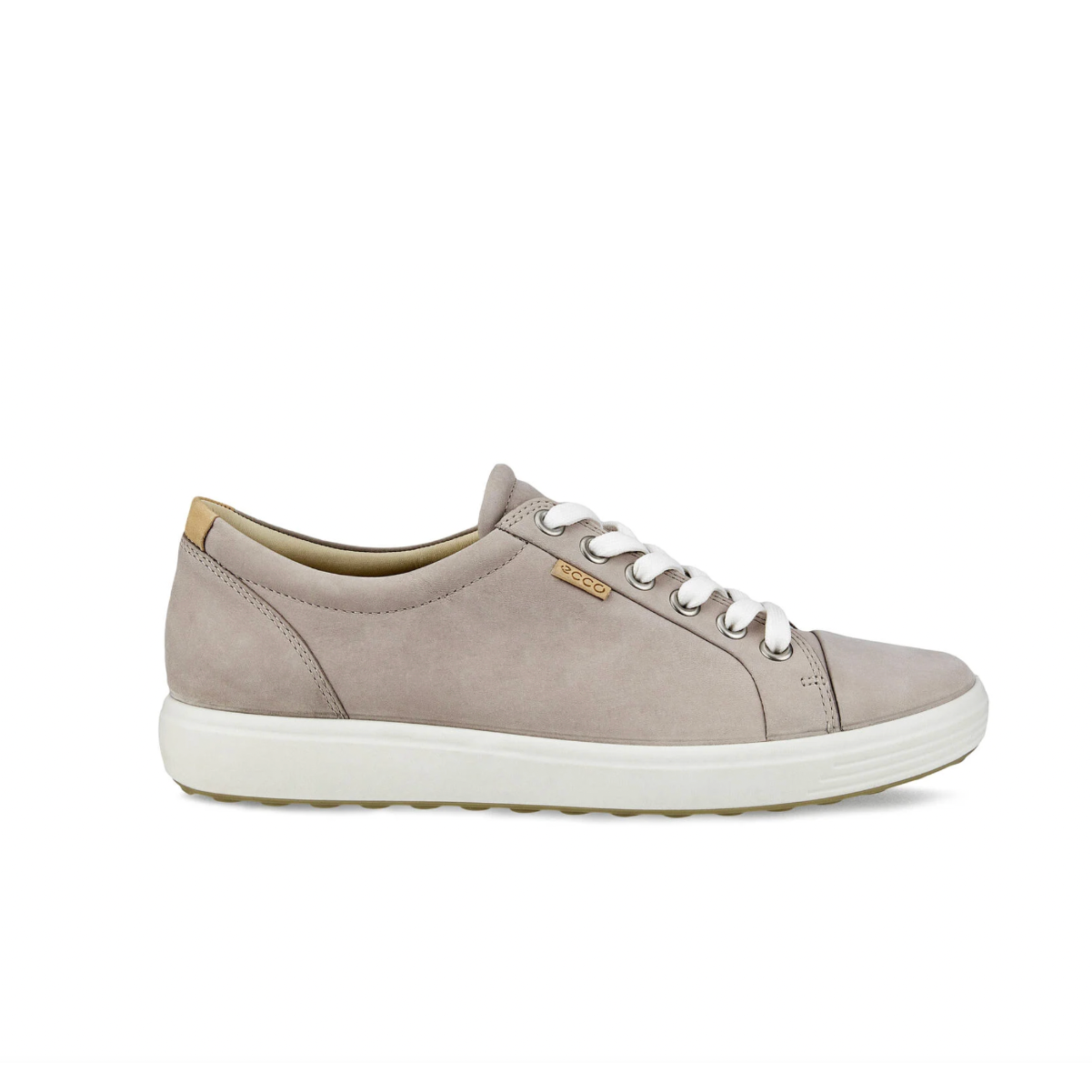 Ecco Women's Soft 7 Sneaker in Grey Rose