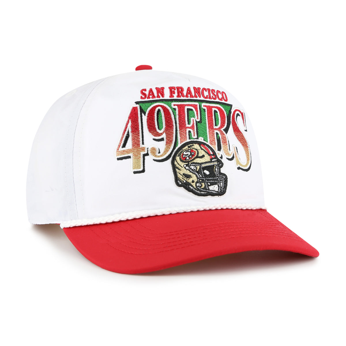 '47 San Francisco 49ers Tribute Hitch Adjustable Hat in White