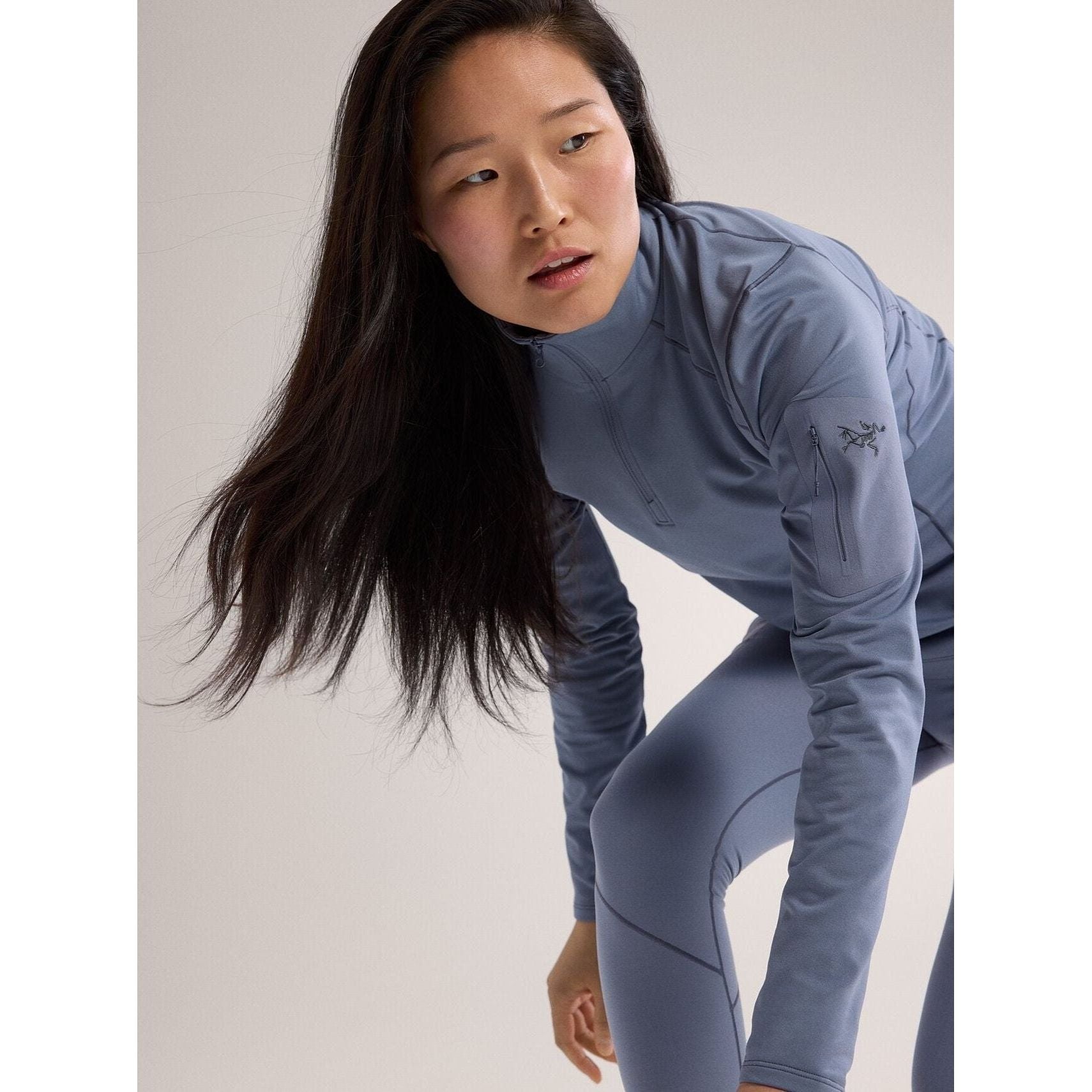 Women's Rho Zip Neck Arc'teyx | Footprint USA Women's Rho Zip Neck Arc'teyx | Footprint USA
