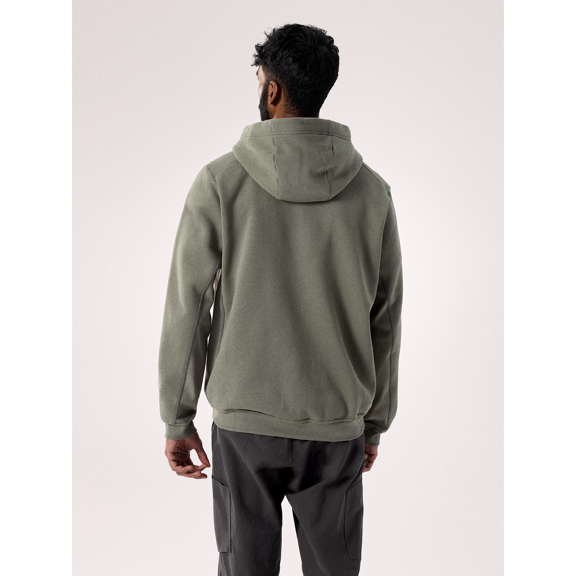 Arc'teryx Men's Emblem Fleece Full Zip Hoody in Forage