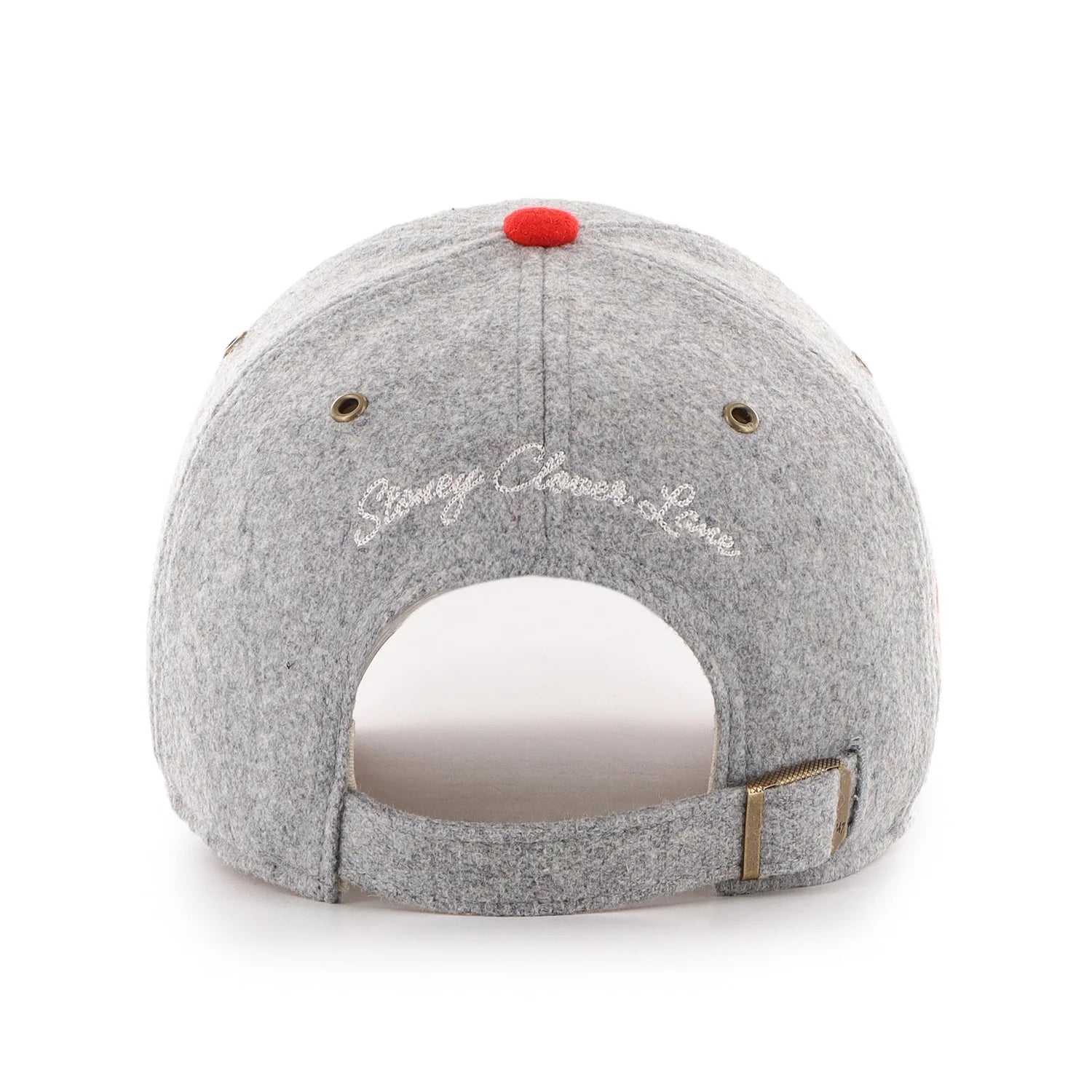 '47 Stoney Clover Lane X San Francisco 49ers Block Clean Up Hat in Gray/Scarlet