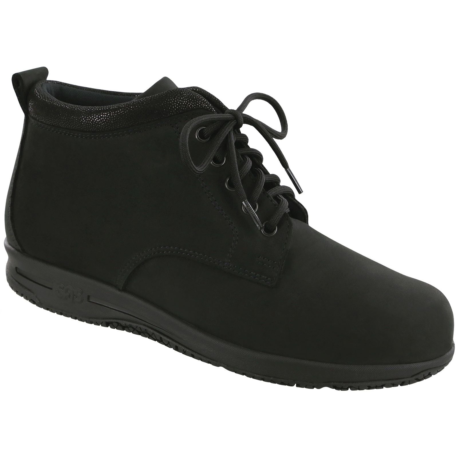 SAS Women's Gretchen Chukka Boot in Black / Moondust