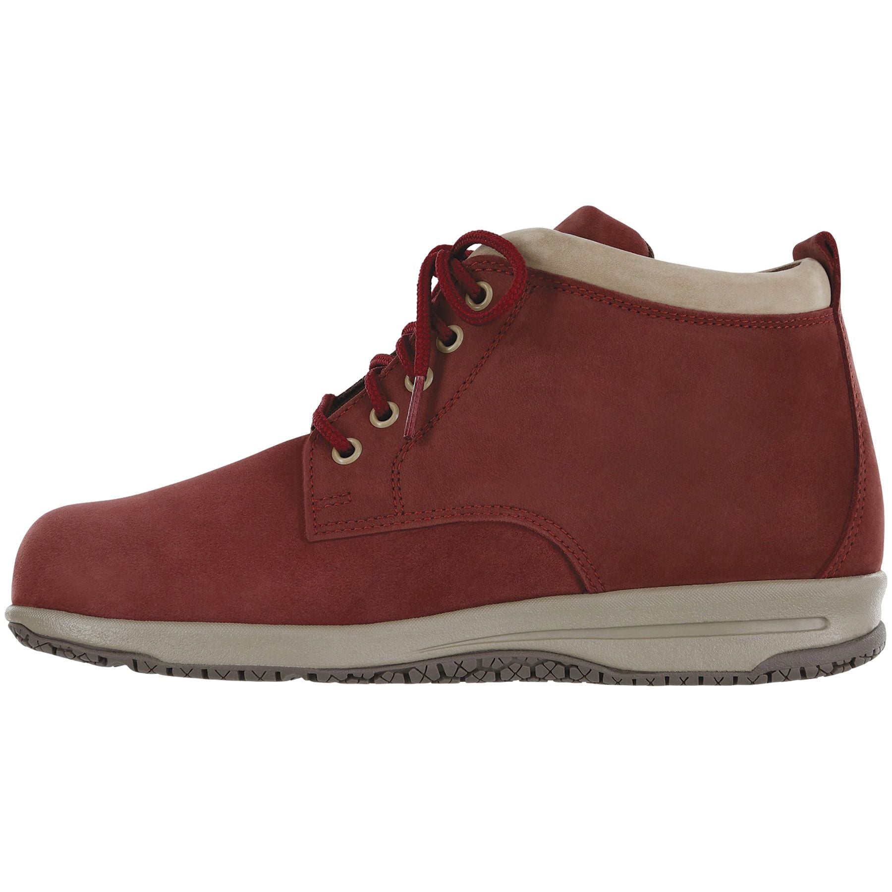 SAS Women's Gretchen Chukka Boot in Red / Taupe