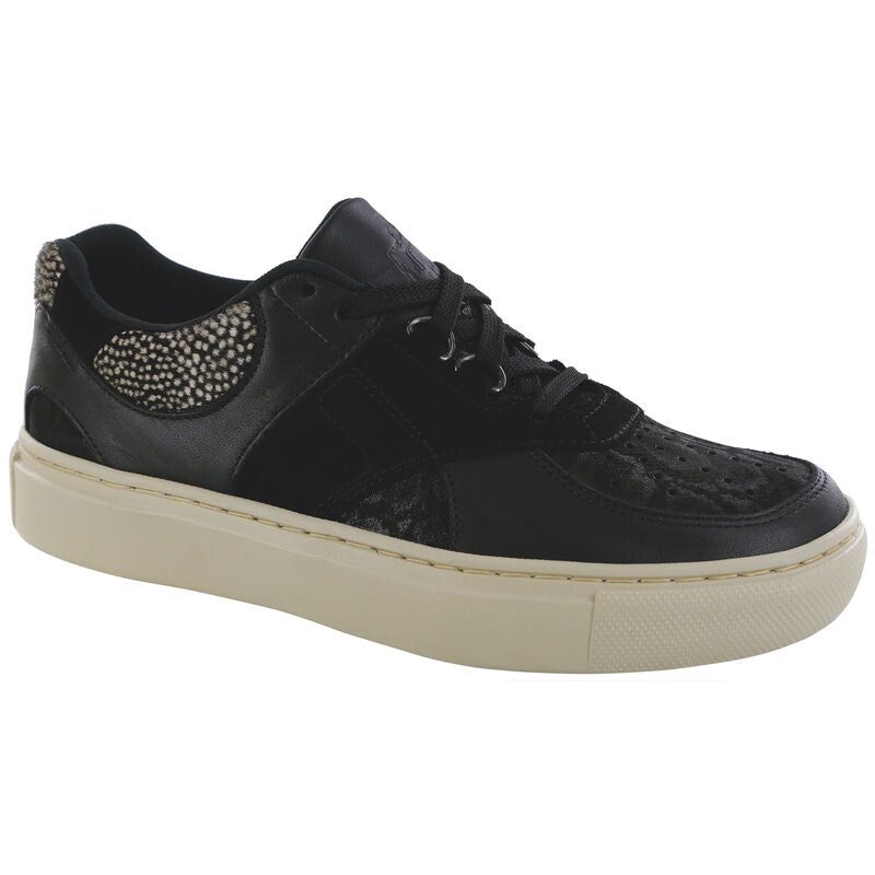 SAS Women's High Street-X Lace Up Sneaker in Black Chital