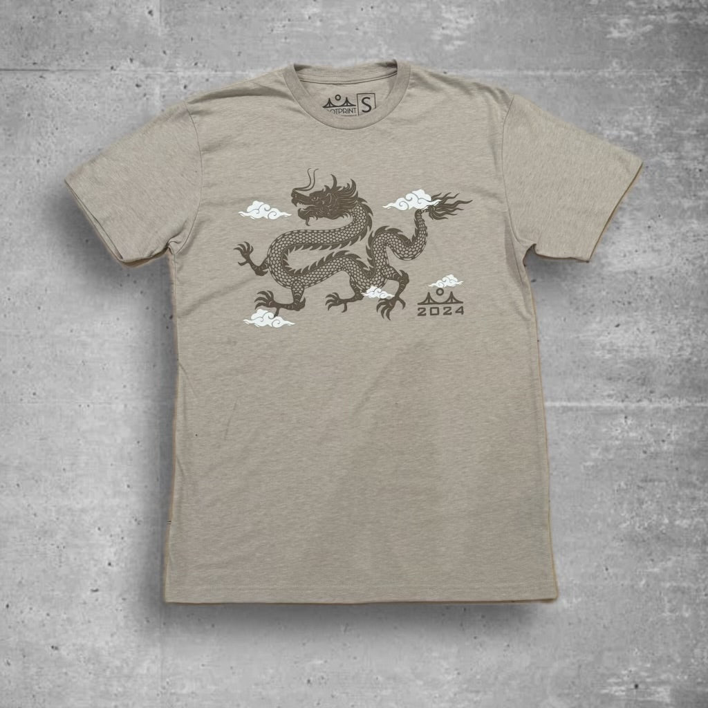 Dragon's Embrace 2024 - A Celebration Tee for Chinese New Year  Apparel & Accessories