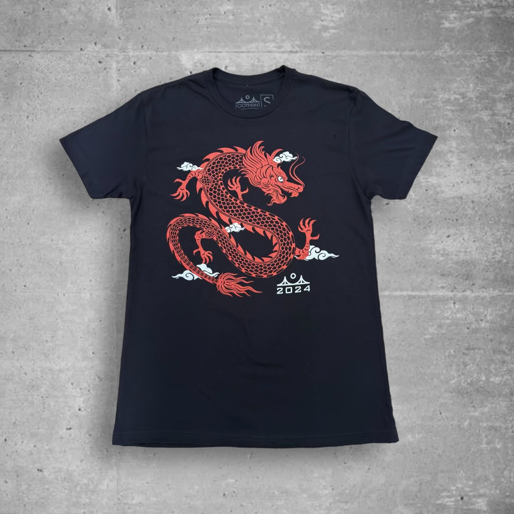 Dragon's Embrace 2024 - A Celebration Tee for Chinese New Year  Apparel & Accessories