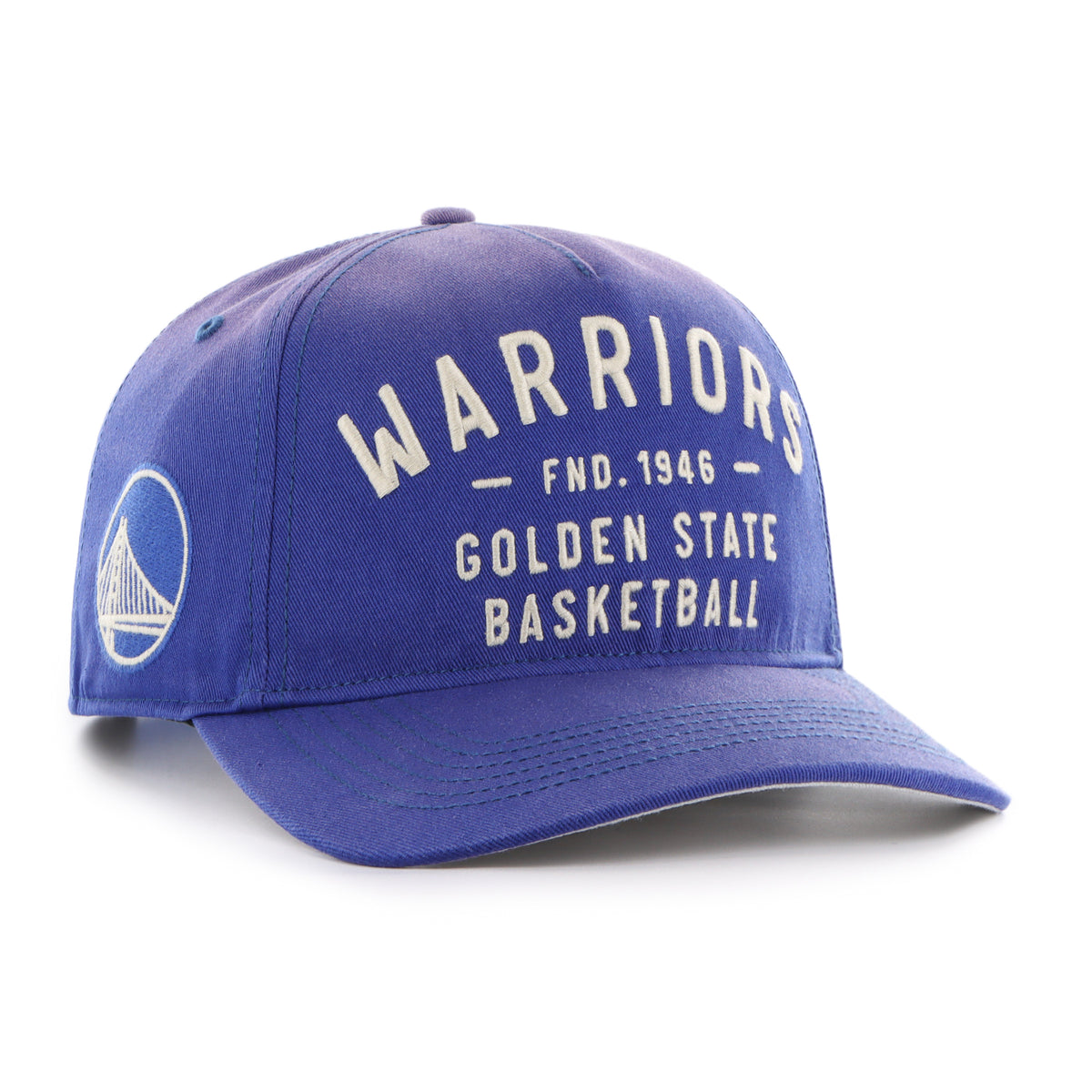 '47 Golden State Warriors Laramie Hitch Adjustable Hat in Royal Dusted