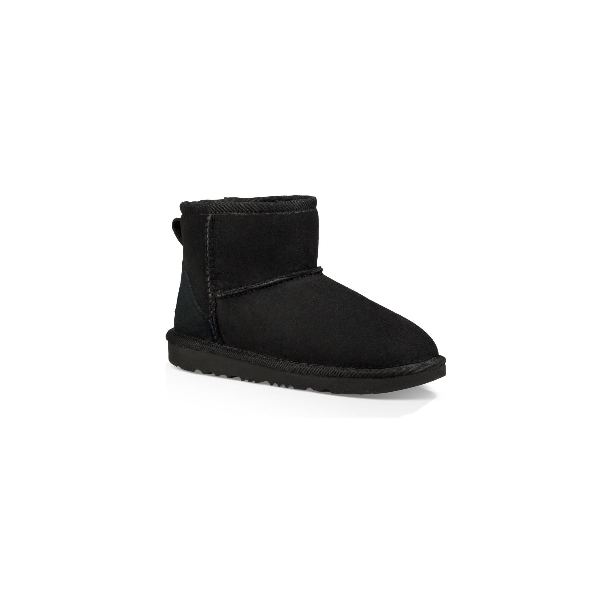 UGG Kid's Classic II Mini Boot in Black  Kid's Footwear