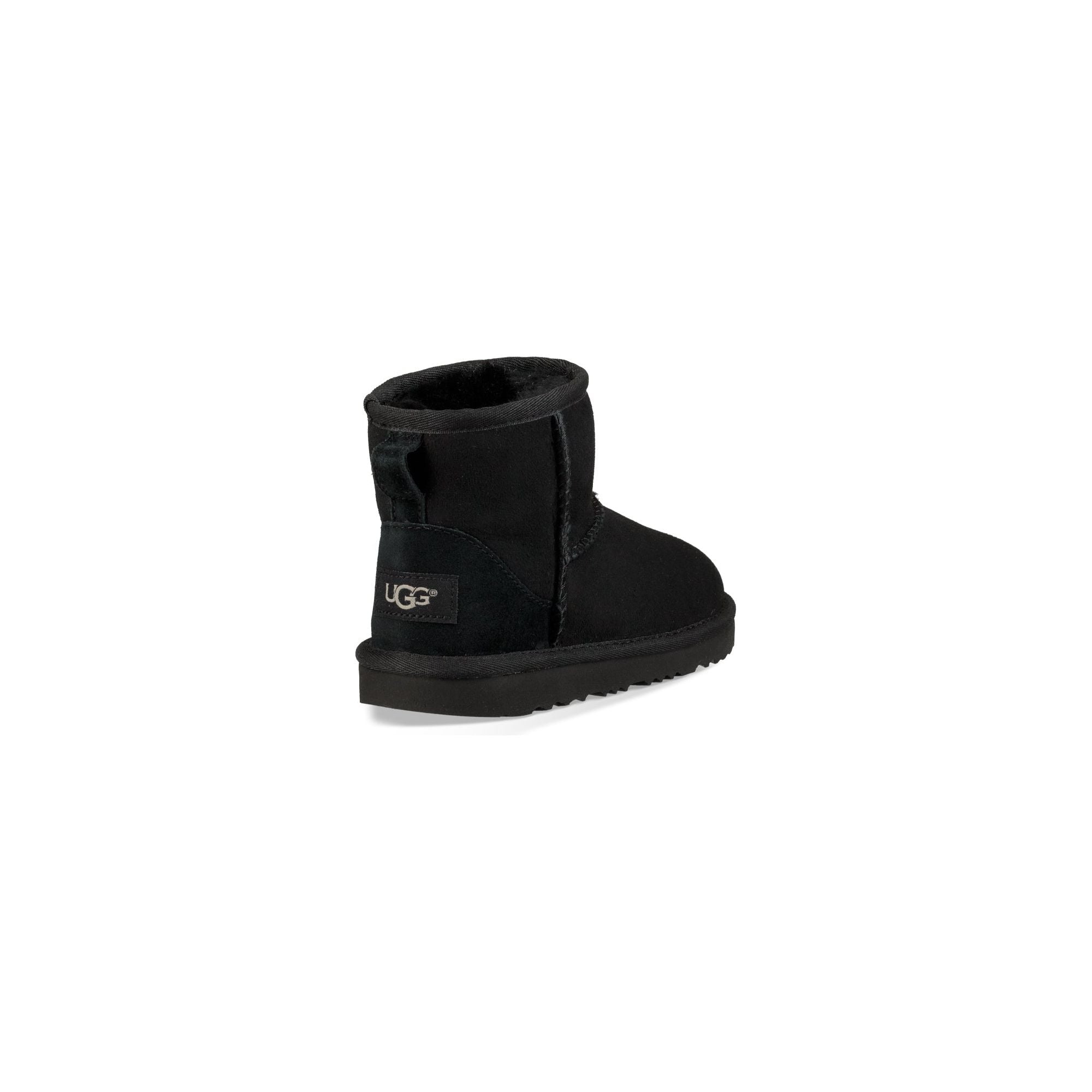 UGG Kid's Classic II Mini Boot in Black  Kid's Footwear