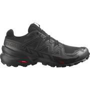 Salomon Men's Speedcross 6 Gore-Tex in Black Black Phantom  Men's Footwear