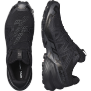 Salomon Men's Speedcross 6 Gore-Tex in Black Black Phantom  Men's Footwear