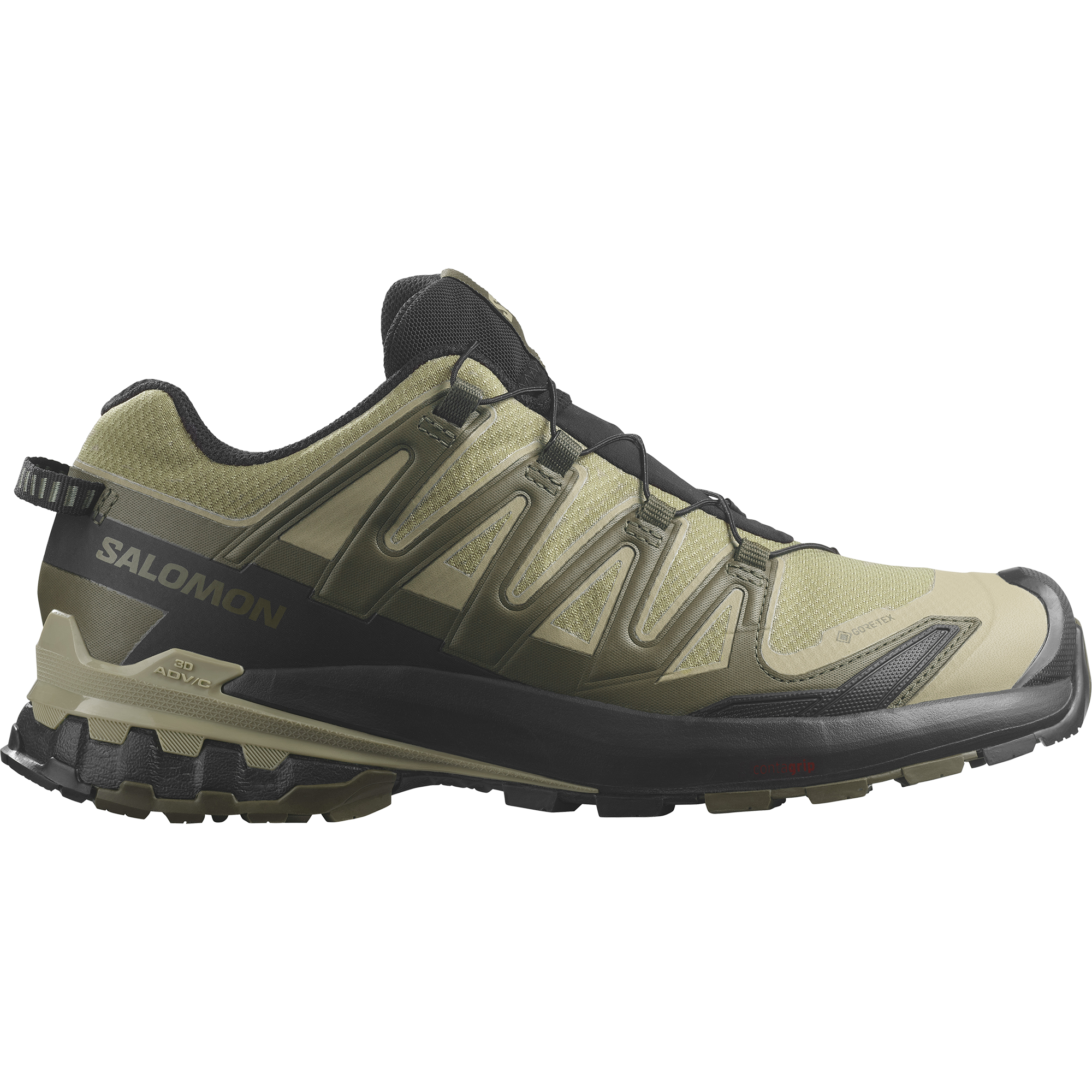 Salomon Men's XA Pro 3D Gore-Tex in Dried Herb Black Olive Night  Men's Footwear