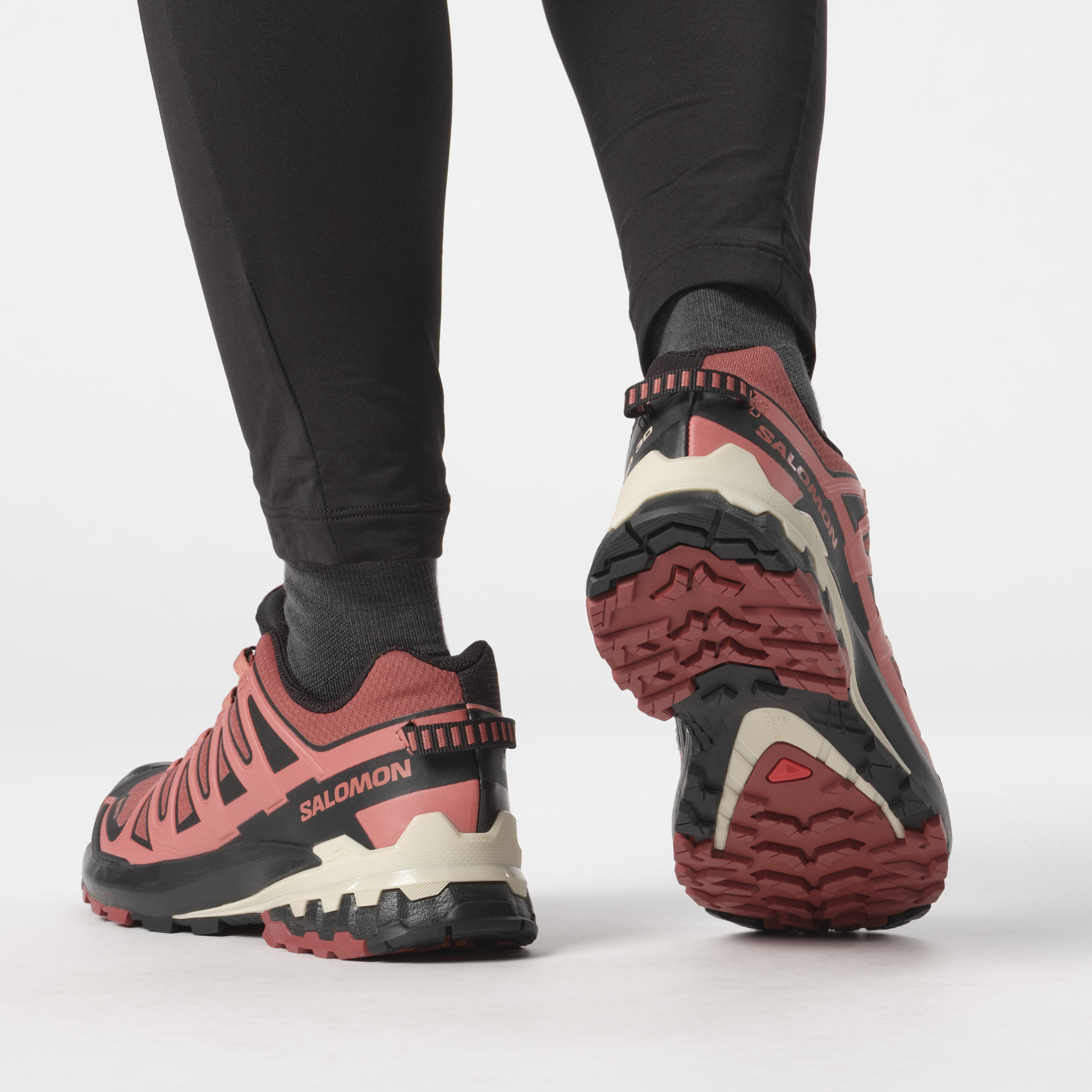 Salomon Women's XA Pro 3D V9 Gore-Tex in Cow Hide Black Faded Rose  Women's Footwear