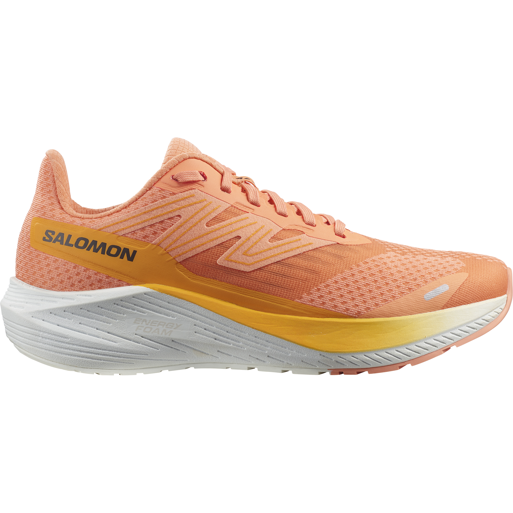 Salomon Women's Aero Blaze in Cantaloupe Zinna White  Women's Footwear