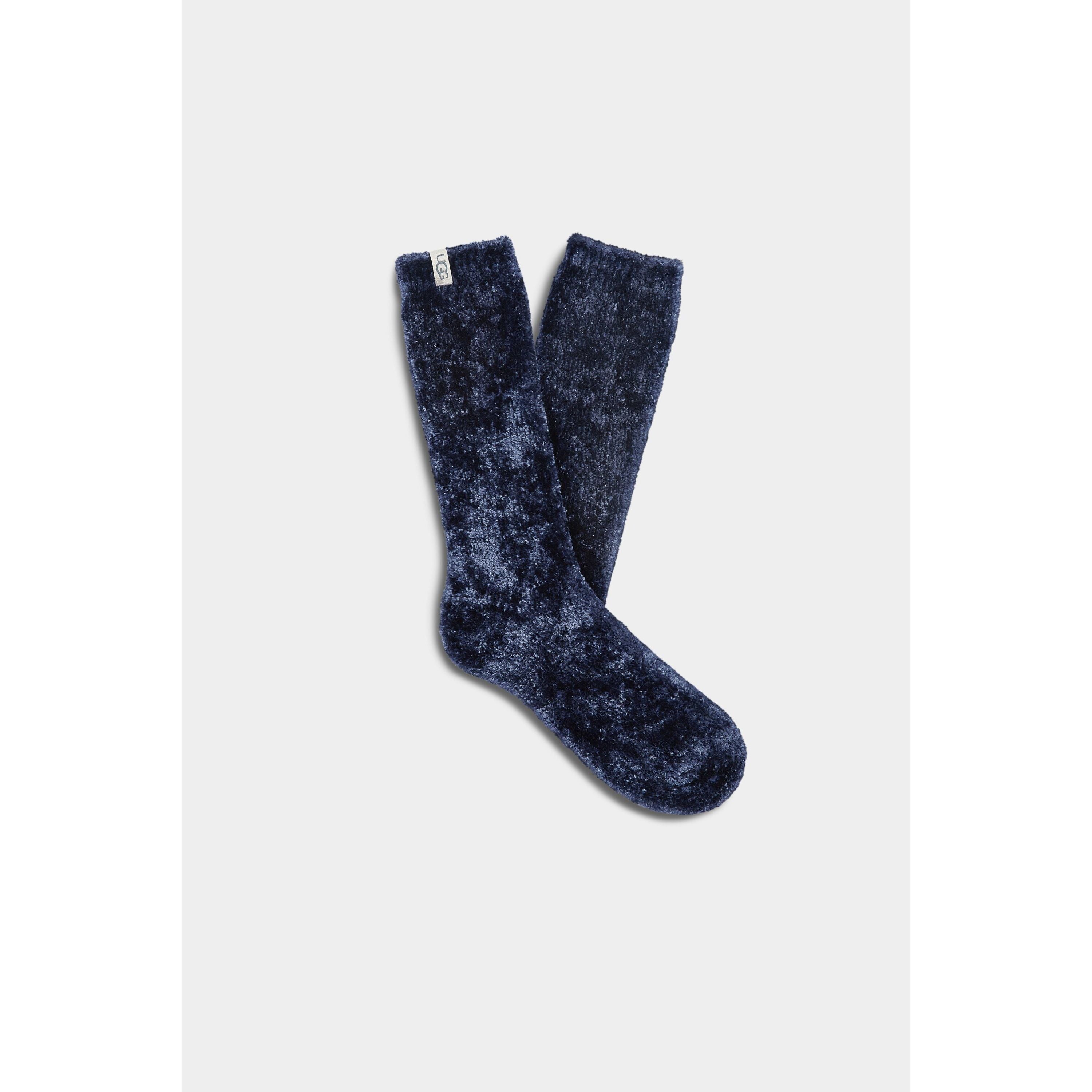 UGG Women's Leda Cozy Sock in Navy  Socks