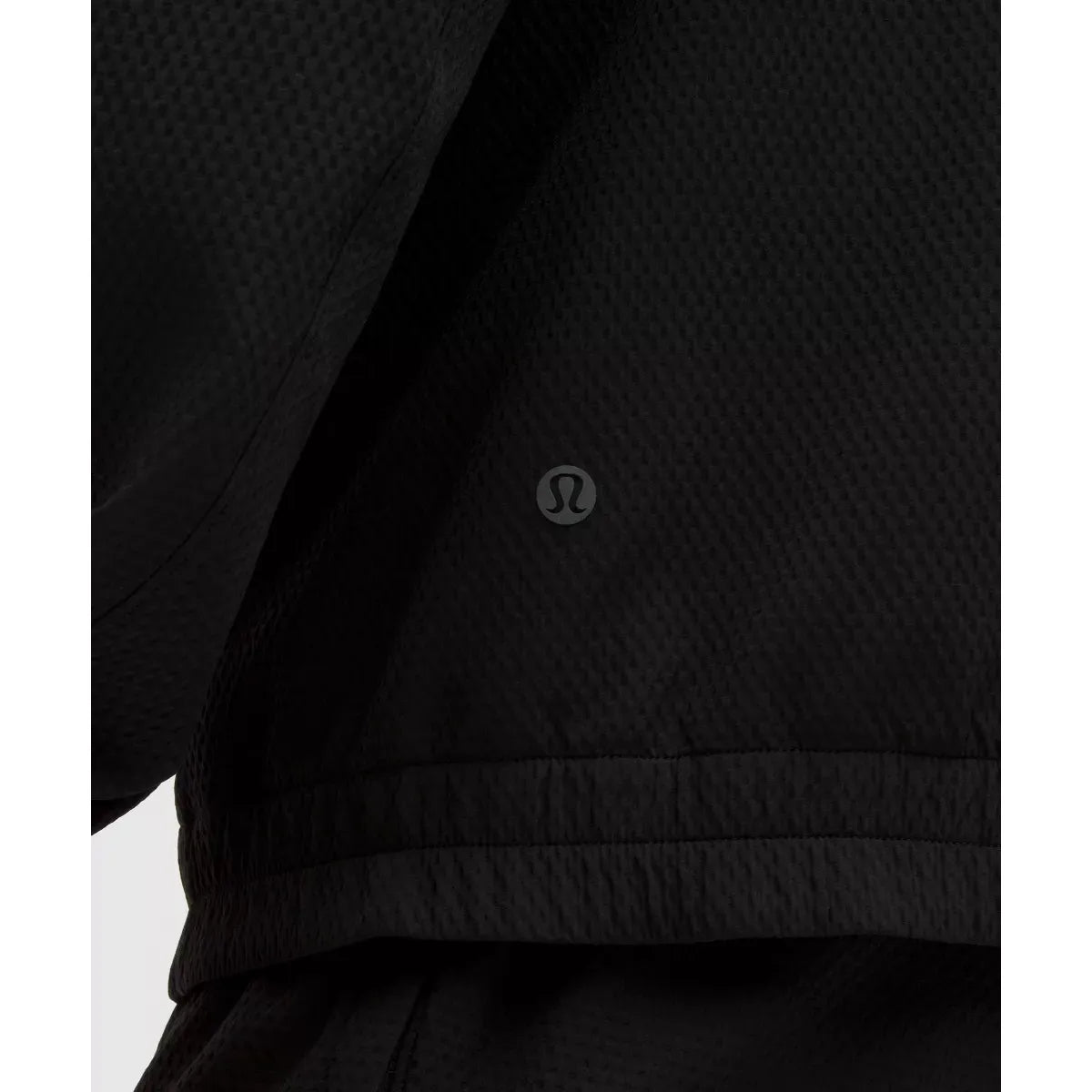 Lululemon Men's License to Train Textured Full Zip in Black