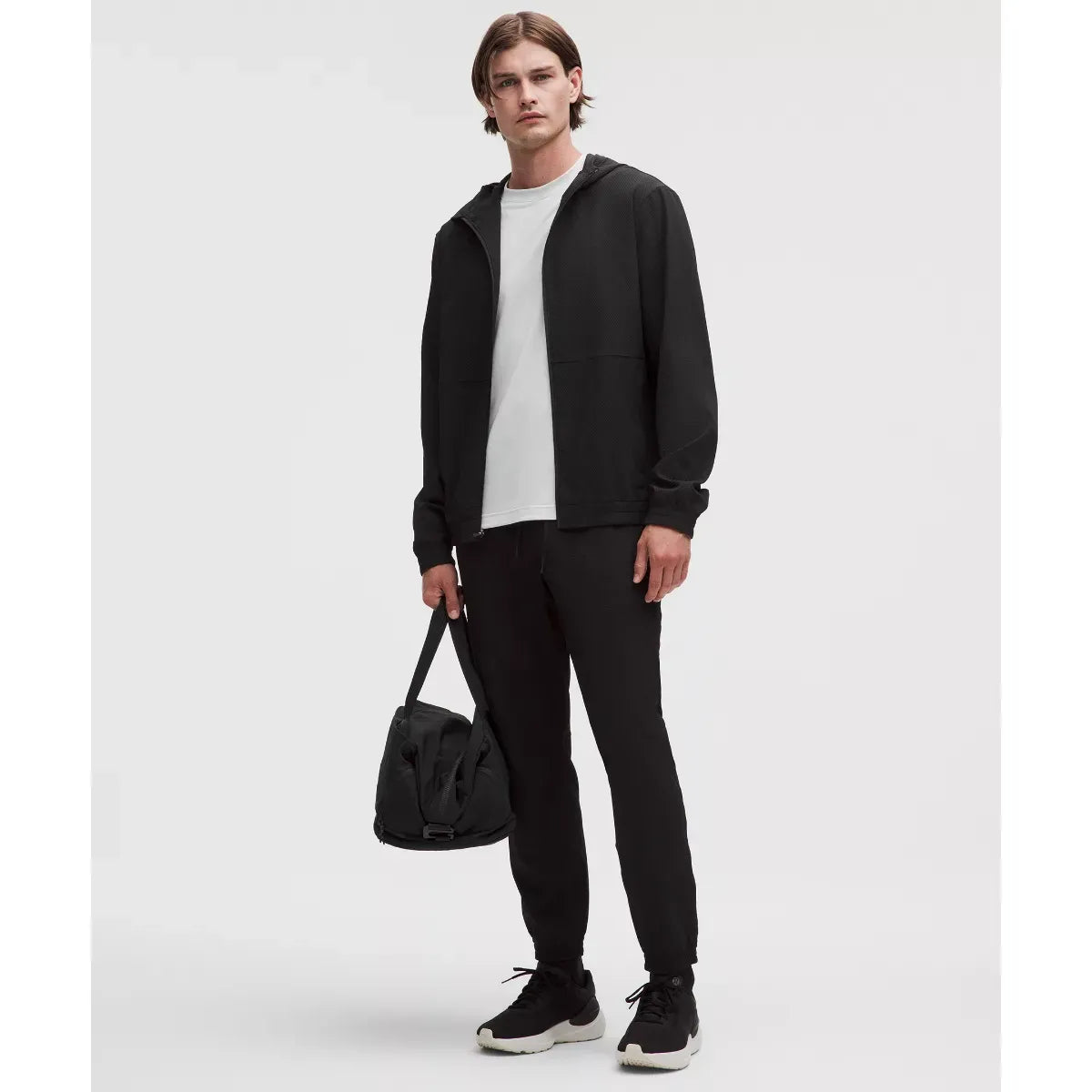 Lululemon Men's License to Train Textured Jogger Regular in Black