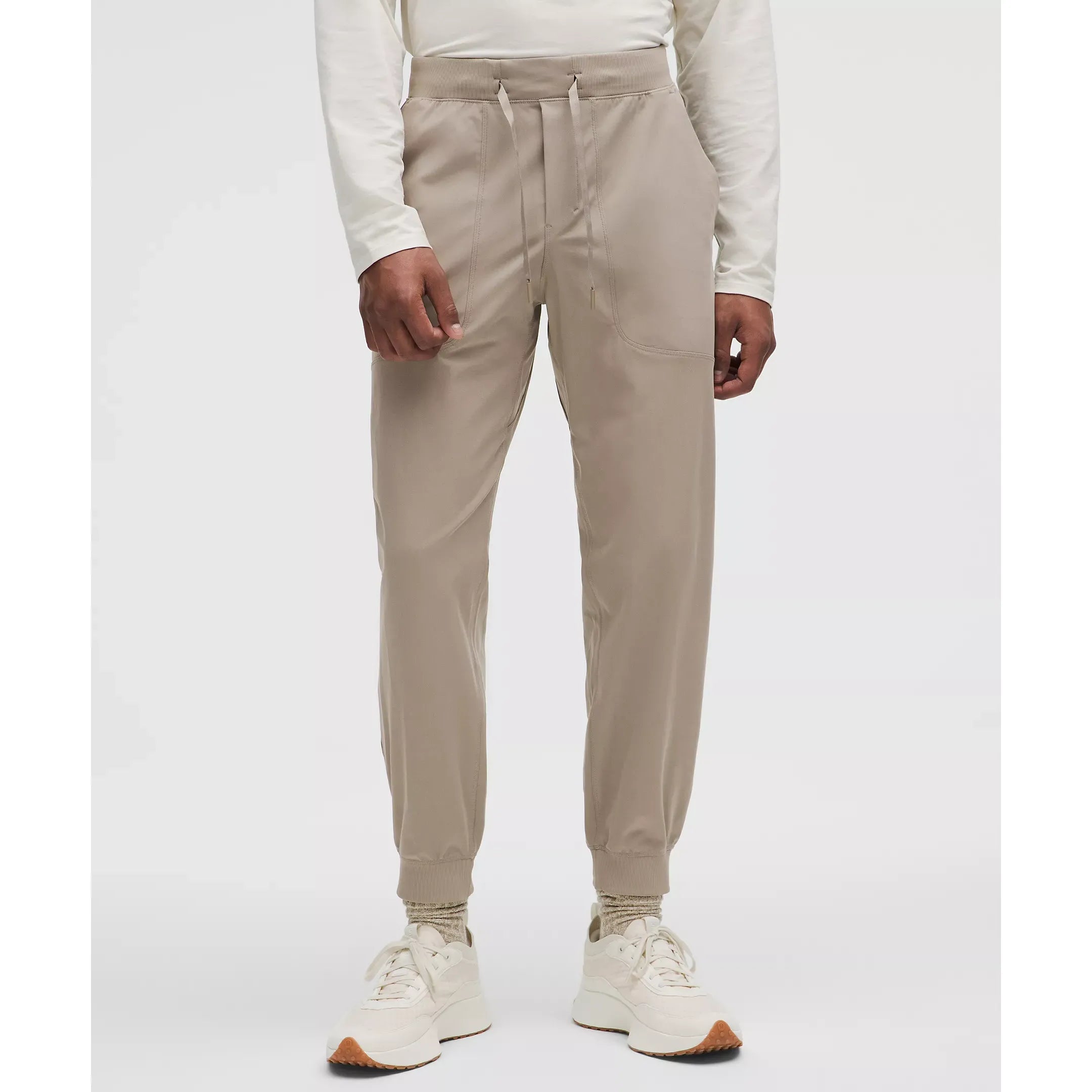 Lululemon Men's ABC Jogger Regular in Warm Ash Grey