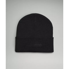 Lululemon Warm Revelation Beanie Wordmark | Black