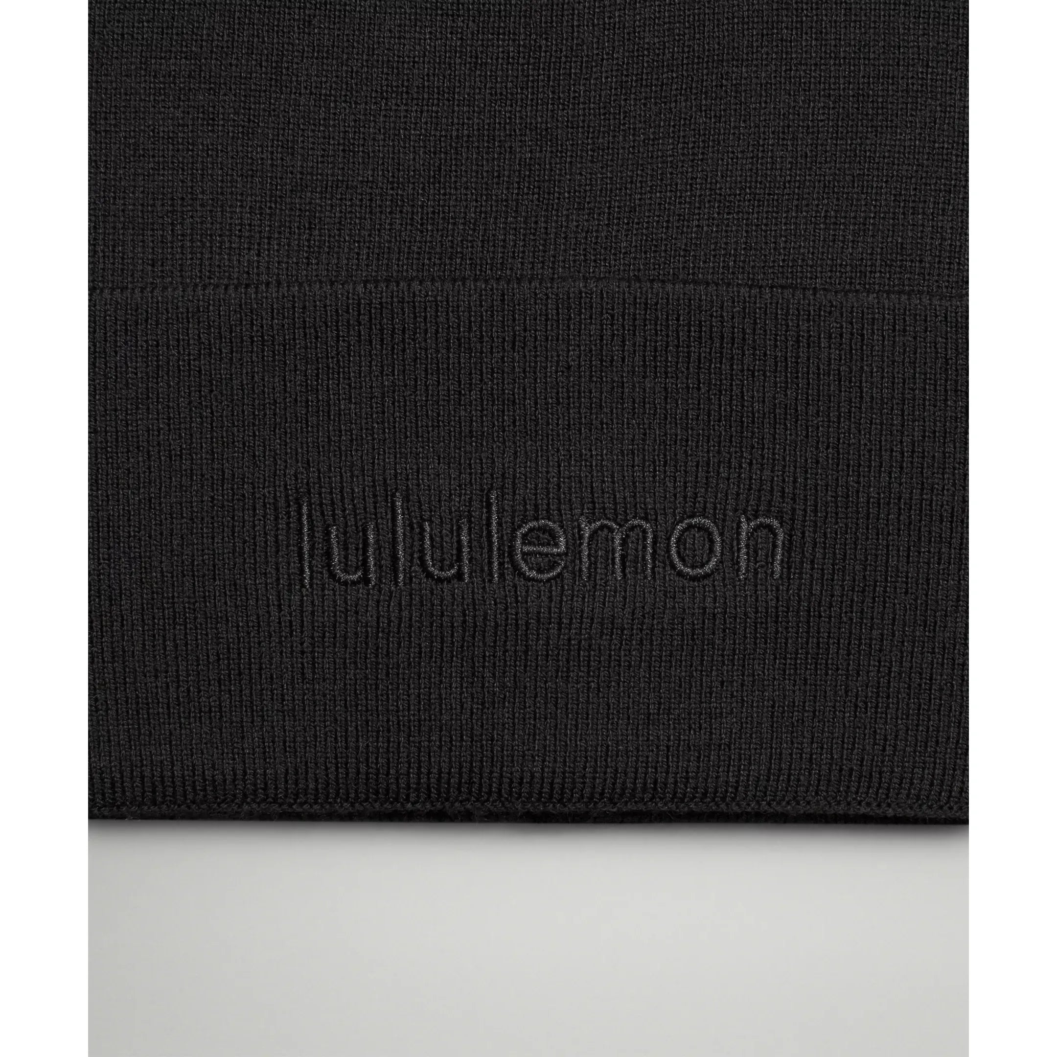 Lululemon Warm Revelation Beanie Wordmark in Black