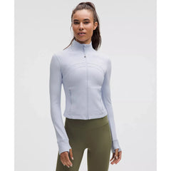 Lululemon Women's Define Cropped Jacket Nulu | Serene Blue