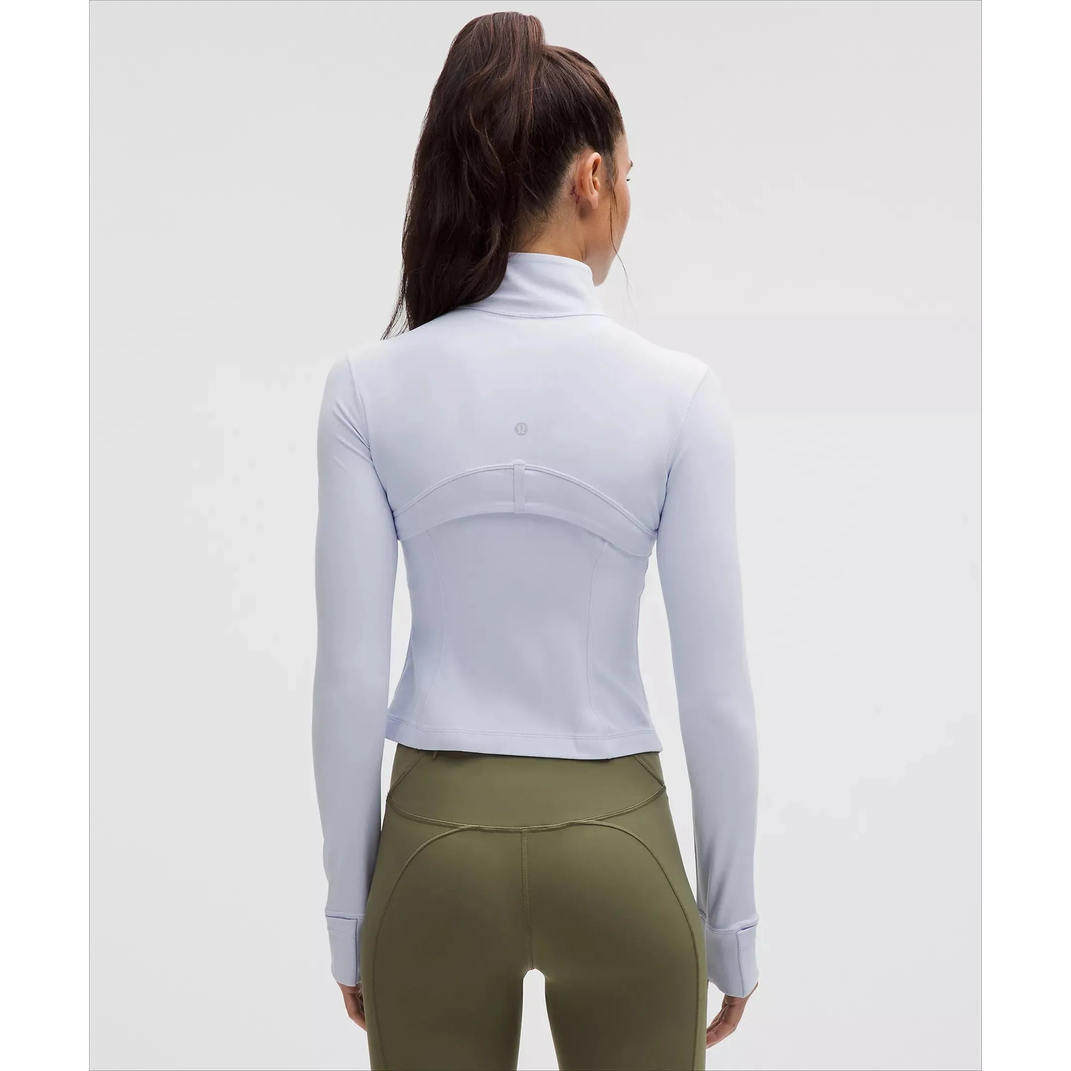 Lululemon Women's Define Cropped Jacket Nulu | Serene Blue