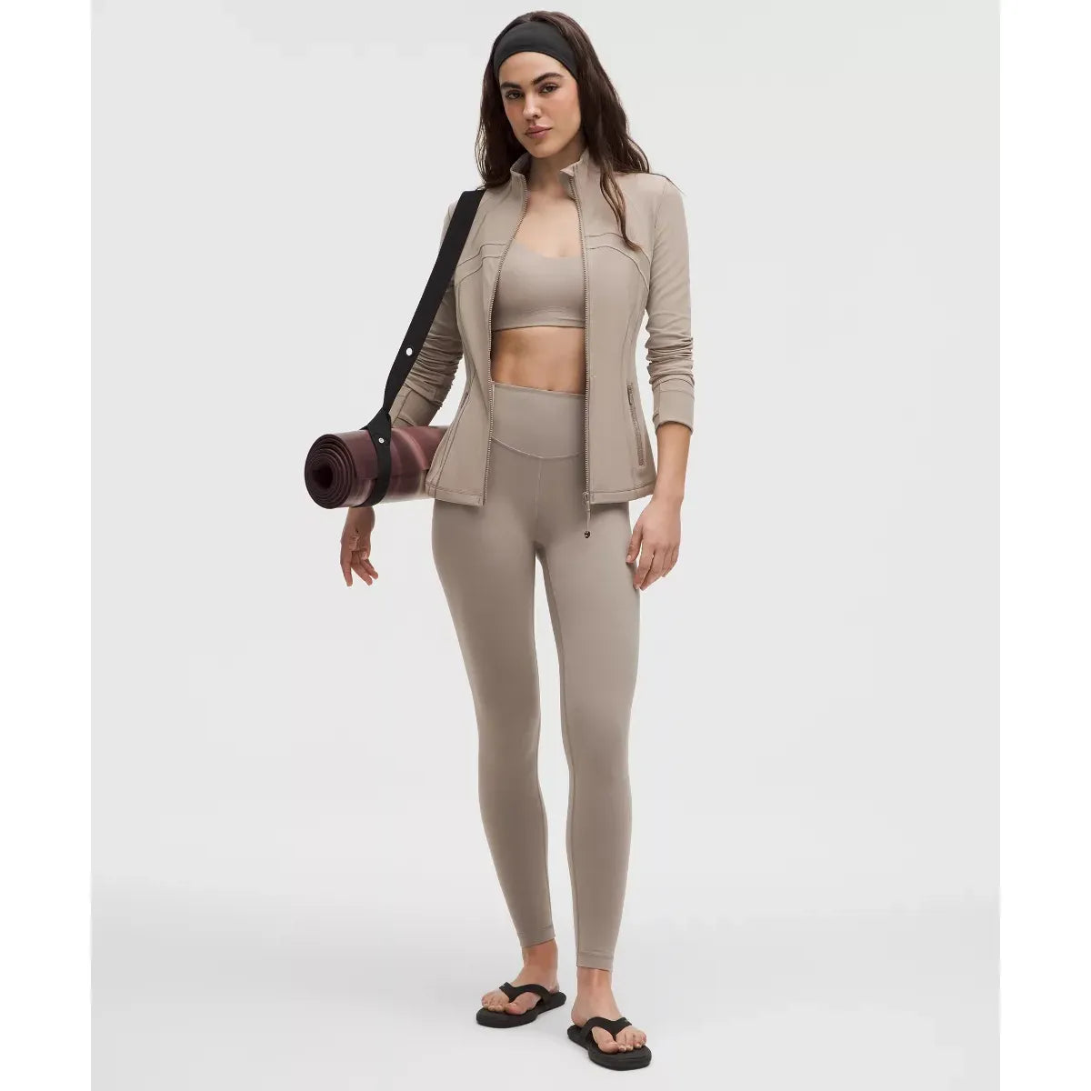 Lululemon Women's Define Jacket Nulu in Warm Ash Grey