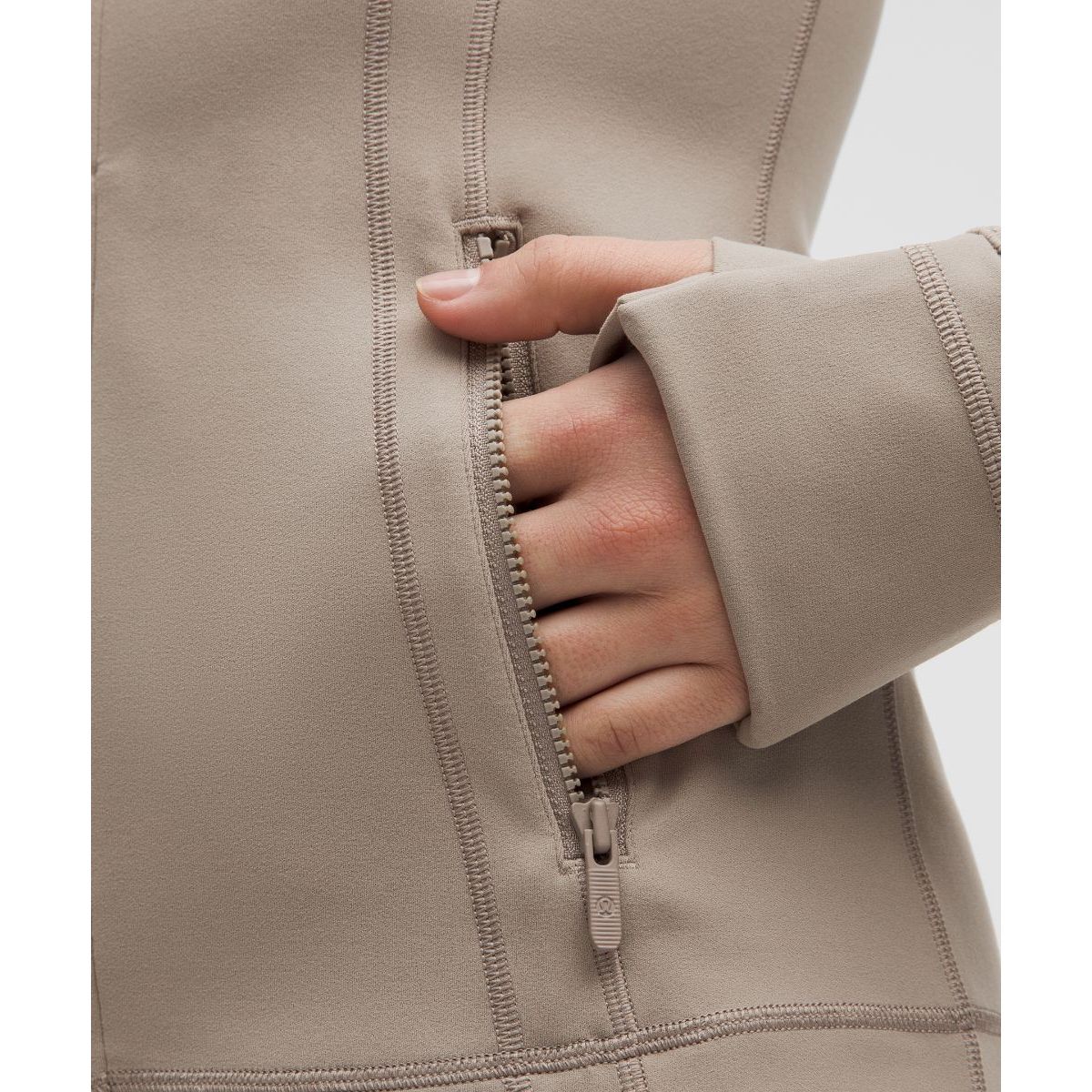 Lululemon Women's Define Jacket Nulu in Warm Ash Grey