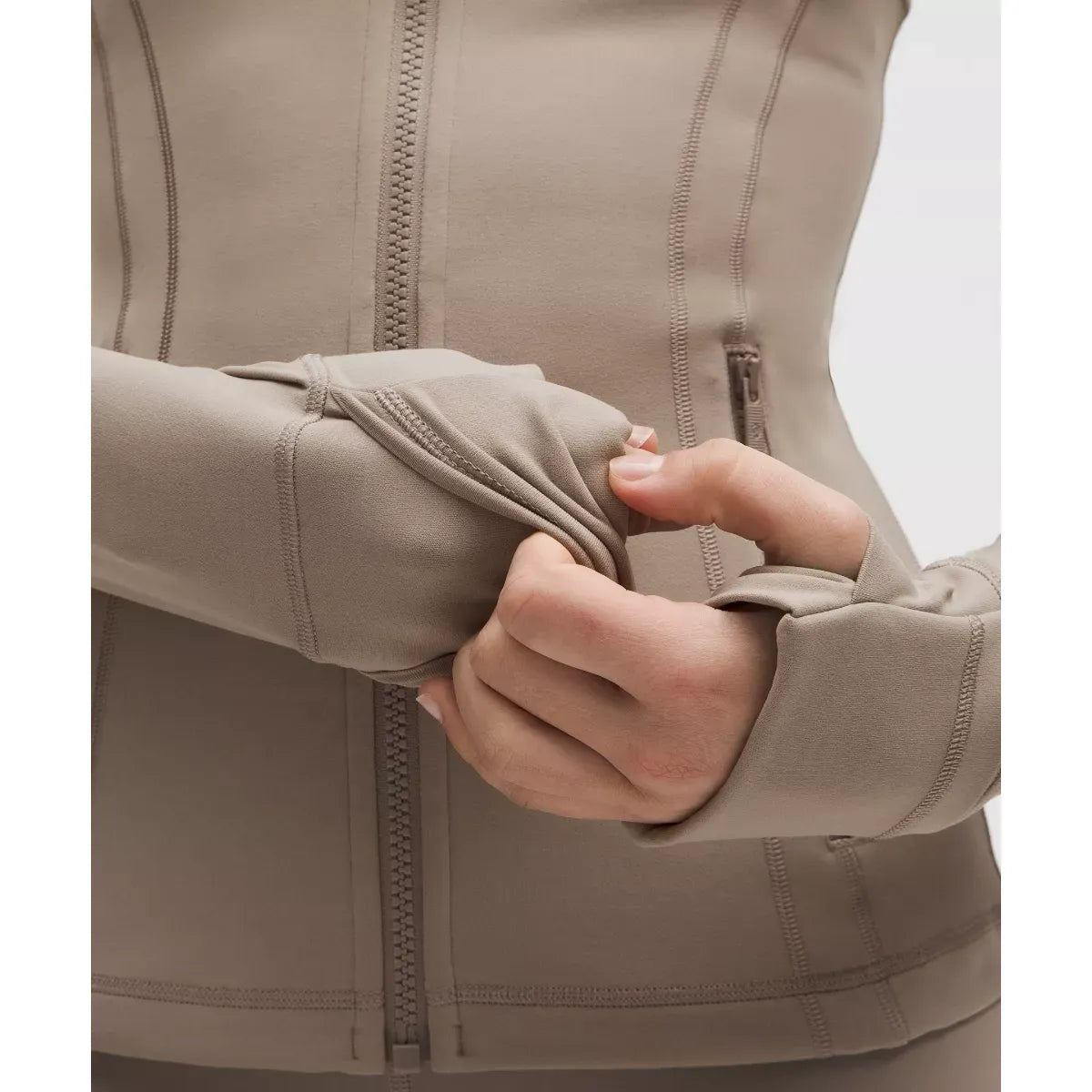 Lululemon Women's Define Jacket Nulu in Warm Ash Grey