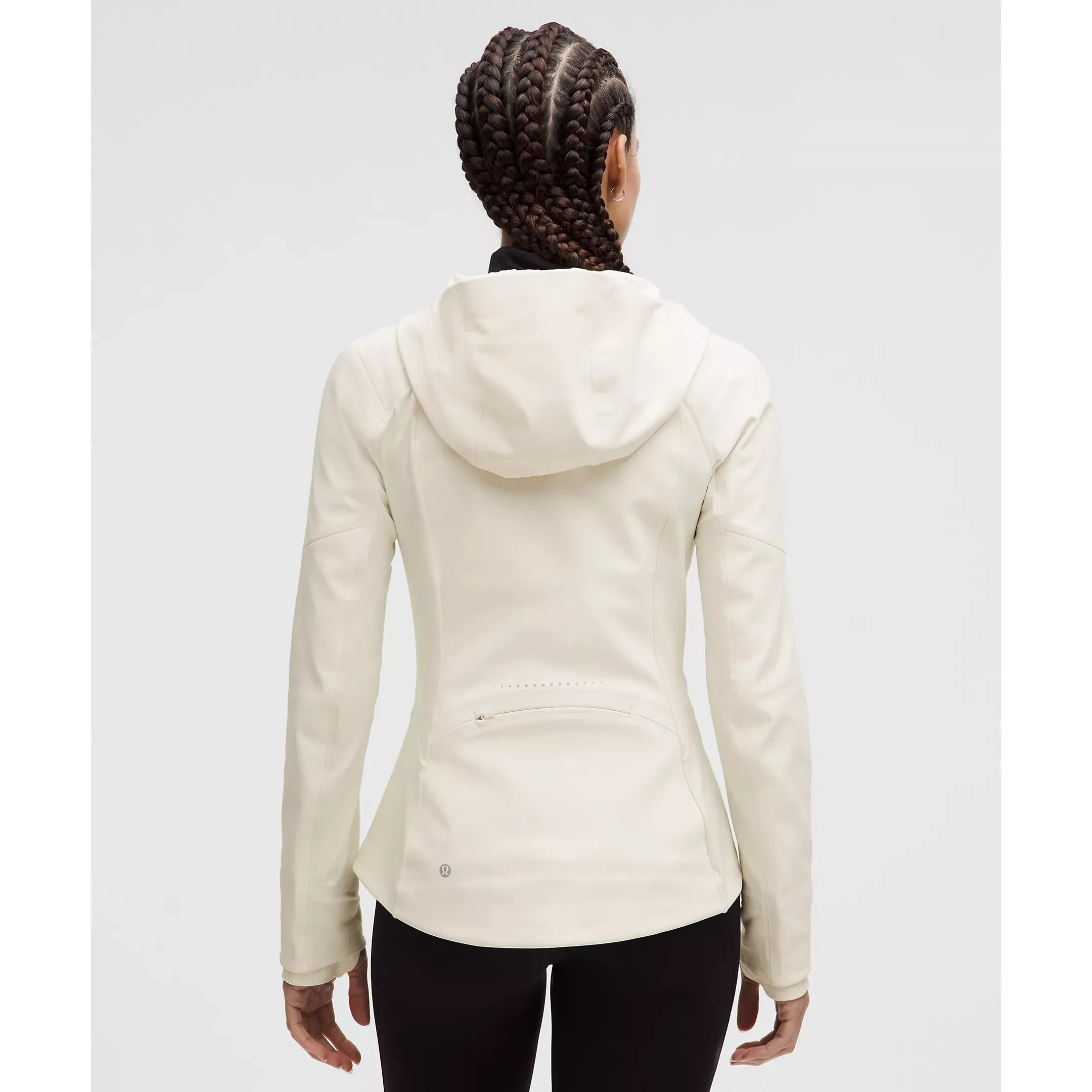Lululemon Women's Cross Chill Performance Jacket in Light Ivory