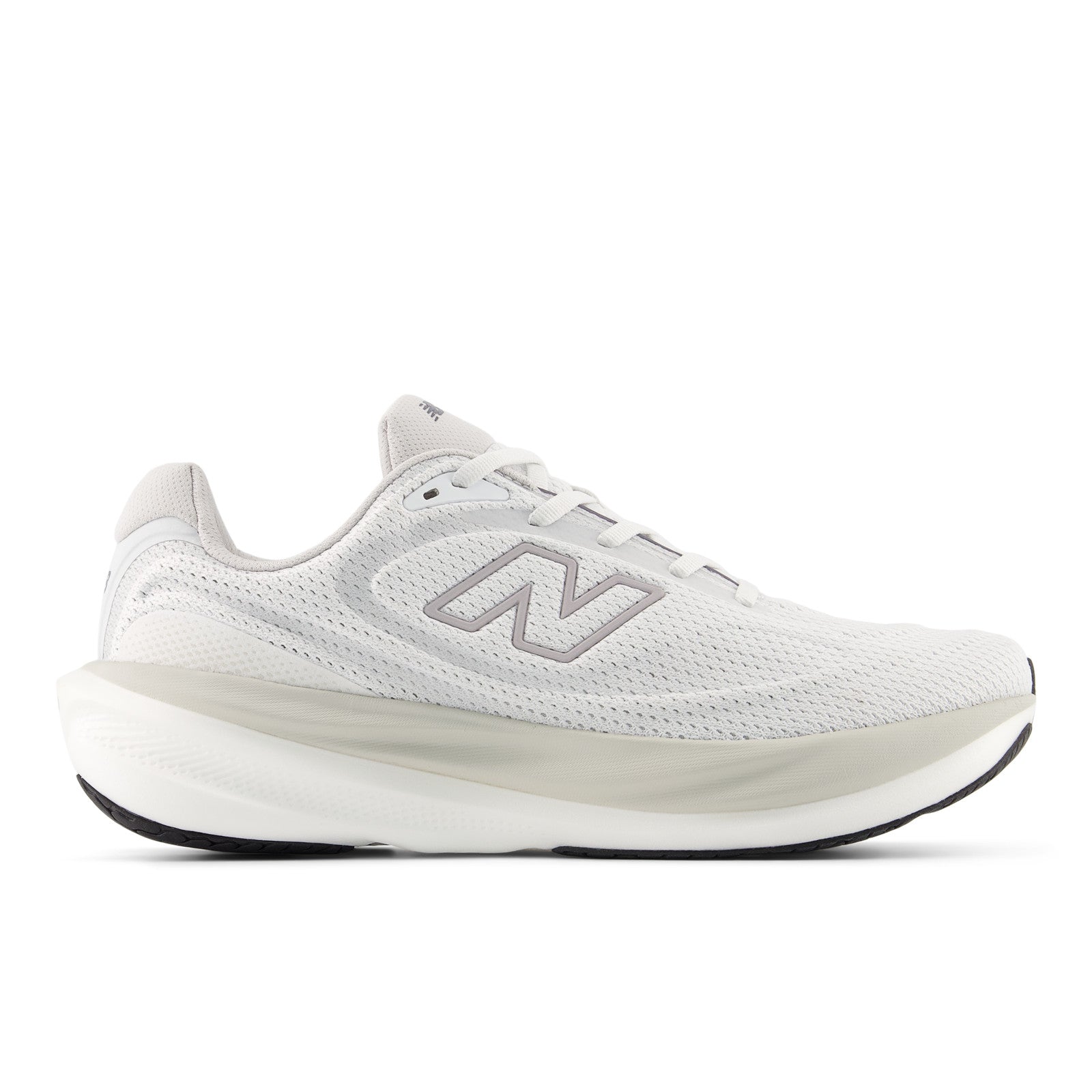New Balance Men's 1080v15 in NB 103 White with Truffle Salt and Grey Matter