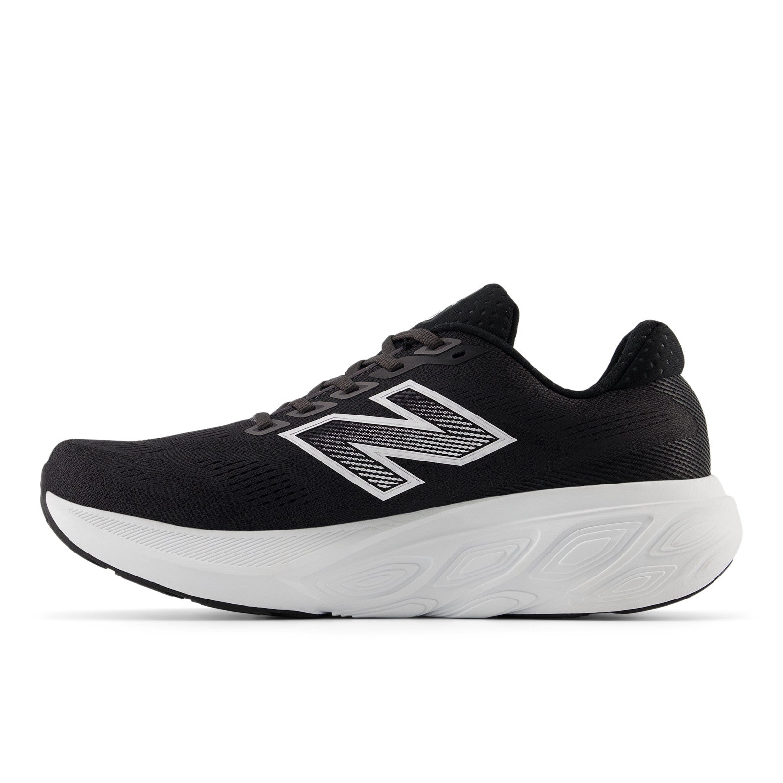 New Balance Men's Fresh Foam X 880v15 in Black with NB 103 White and Reflection