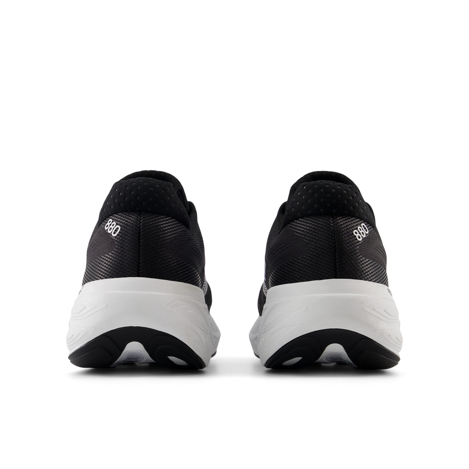 New Balance Men's Fresh Foam X 880v15 in Black with NB 103 White and Reflection