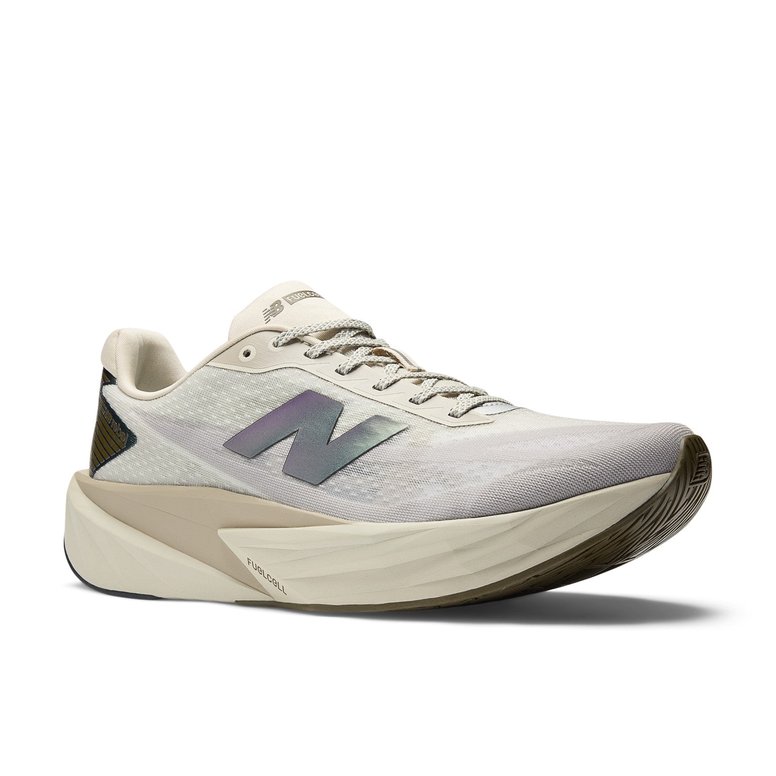 New Balance Men's FuelCell Rebel v5 | Shipyard with Arid Stone and Silver Metallic
