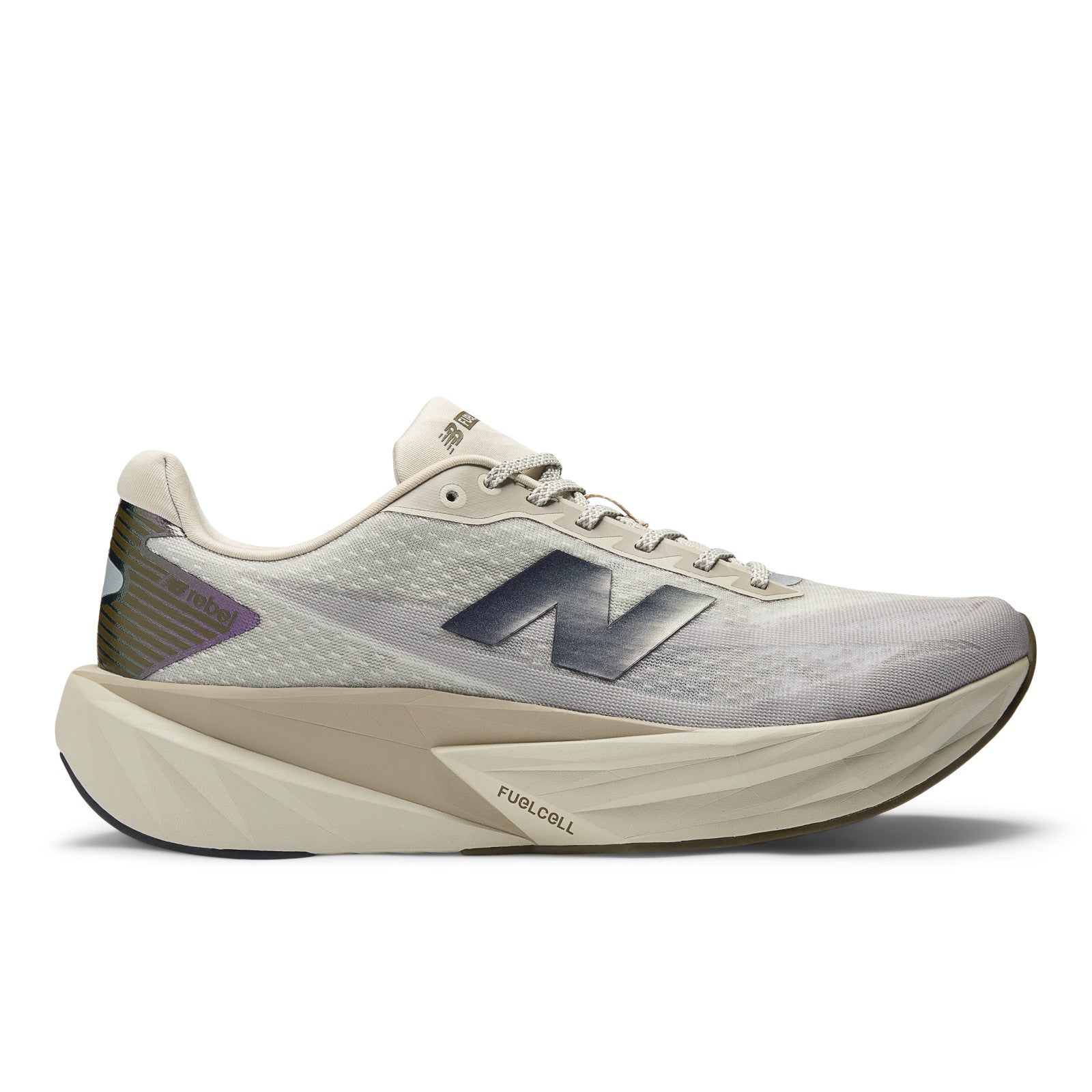 New Balance Men's FuelCell Rebel v5 | Shipyard with Arid Stone and Silver Metallic