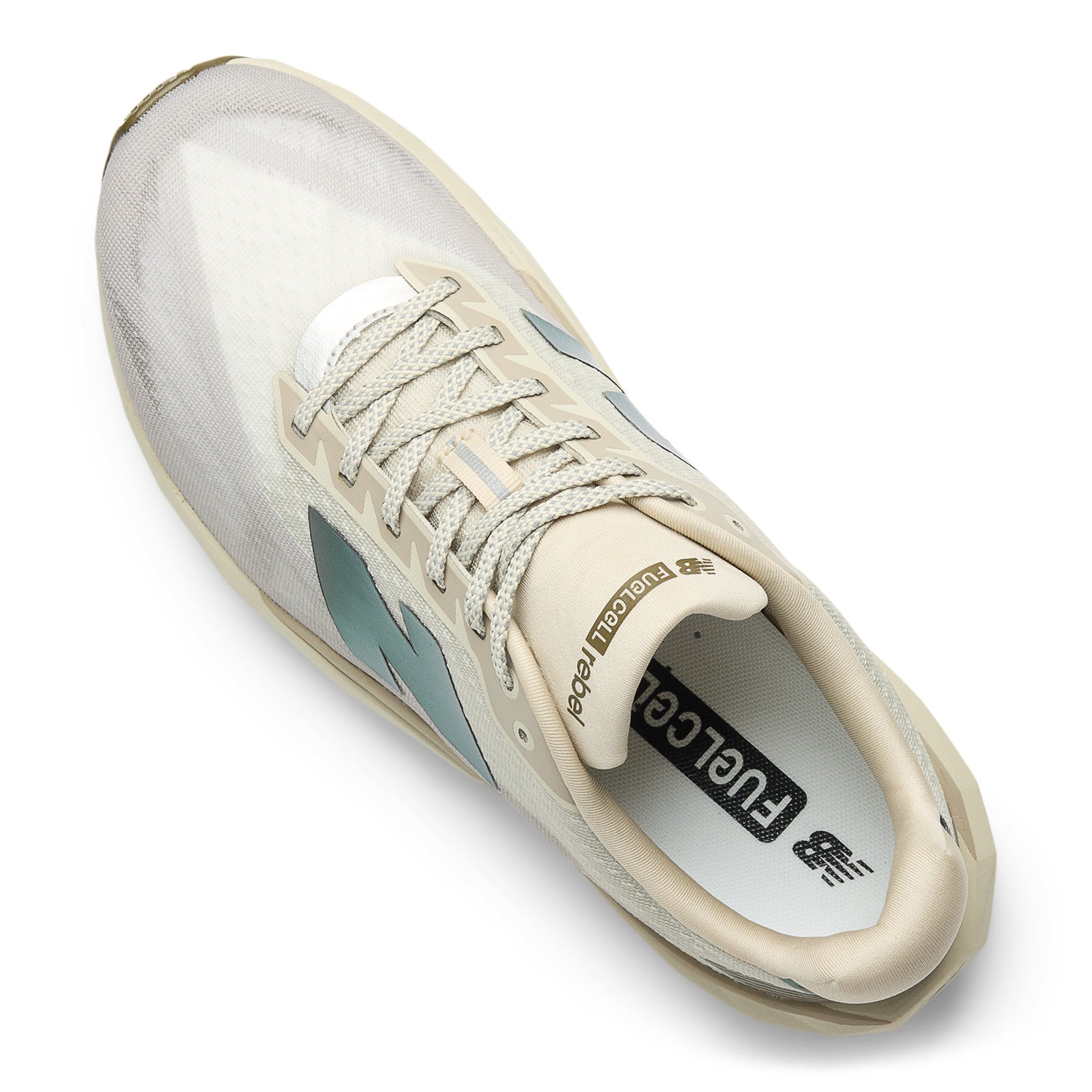 New Balance Men's FuelCell Rebel v5 | Shipyard with Arid Stone and Silver Metallic