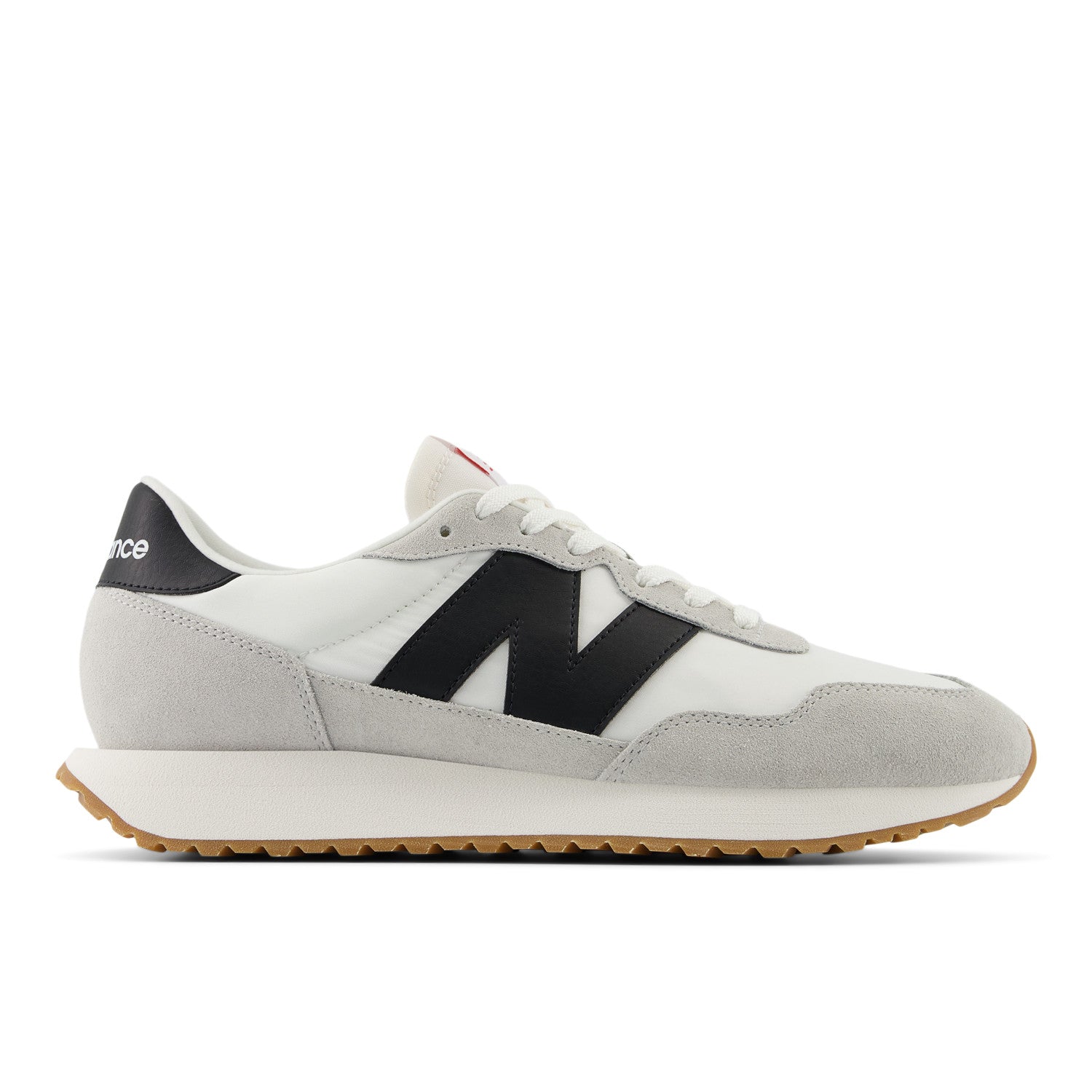 New Balance Men's 237 Shoes in White Grey  Men's Footwear