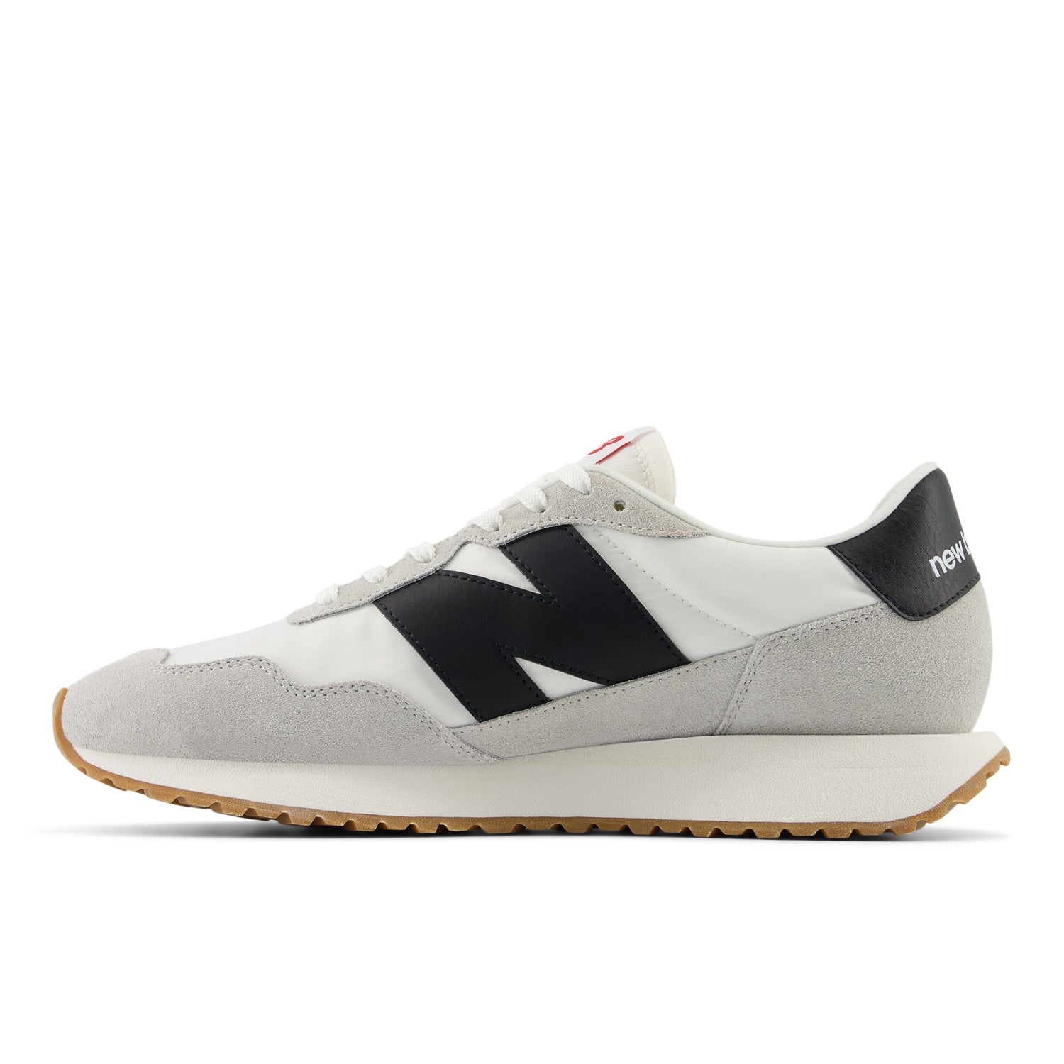 New Balance Men's 237 Shoes in White Grey  Men's Footwear