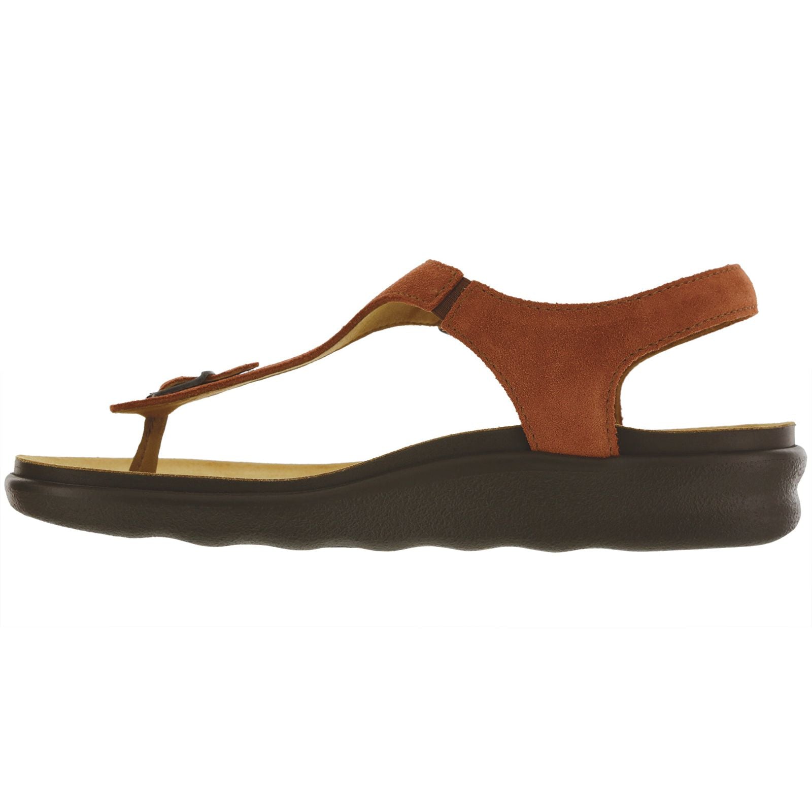 SAS Women's Marina T-Strap Sandal in Rust