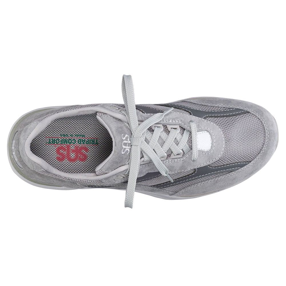 SAS Men's Journey Mesh Lace Up Sneaker in Gray