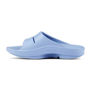 OOFOS Unisex Ooahh Slide Sandals in Neptune Blue  Men's Footwear