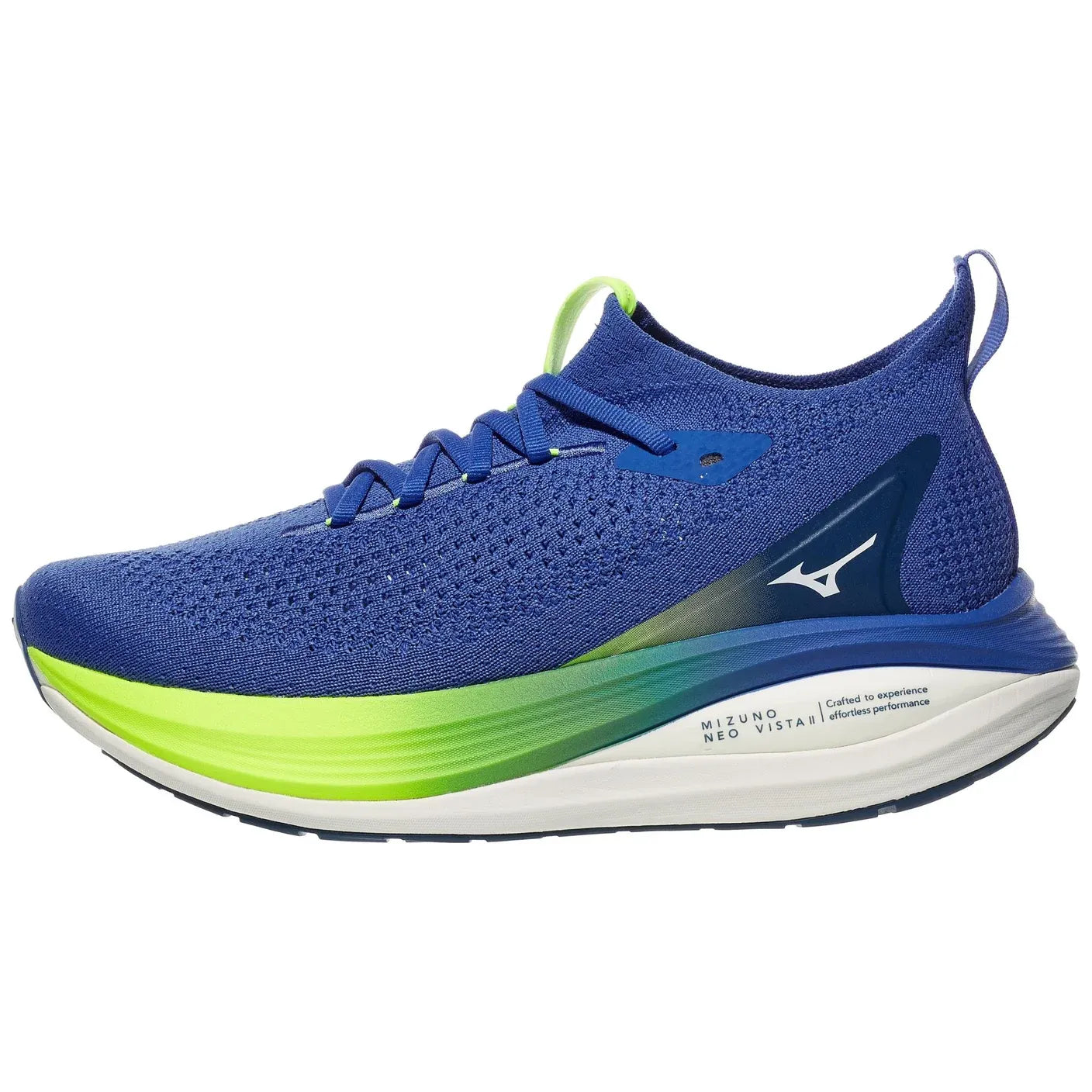 MIZUNO ネオビスタ２　２６．０cm ブルー Mizuno Men's Neo Vista 2 Running Shoe in Dazzling Blue-White