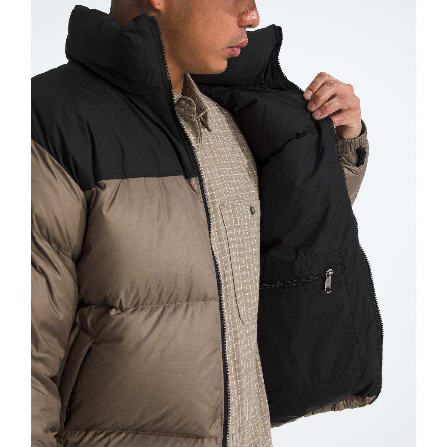 The North Face Men's 1996 Retro Nuptse Jacket in Mocha Brown The North Face Men's 1996 Retro Nuptse Jacket in Mocha Brown