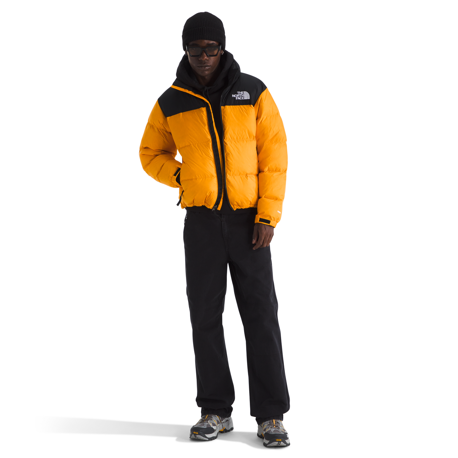 The North Face Men's 1996 Retro Nuptse Jacket | Summit Gold/TNF Black/Recycled Down