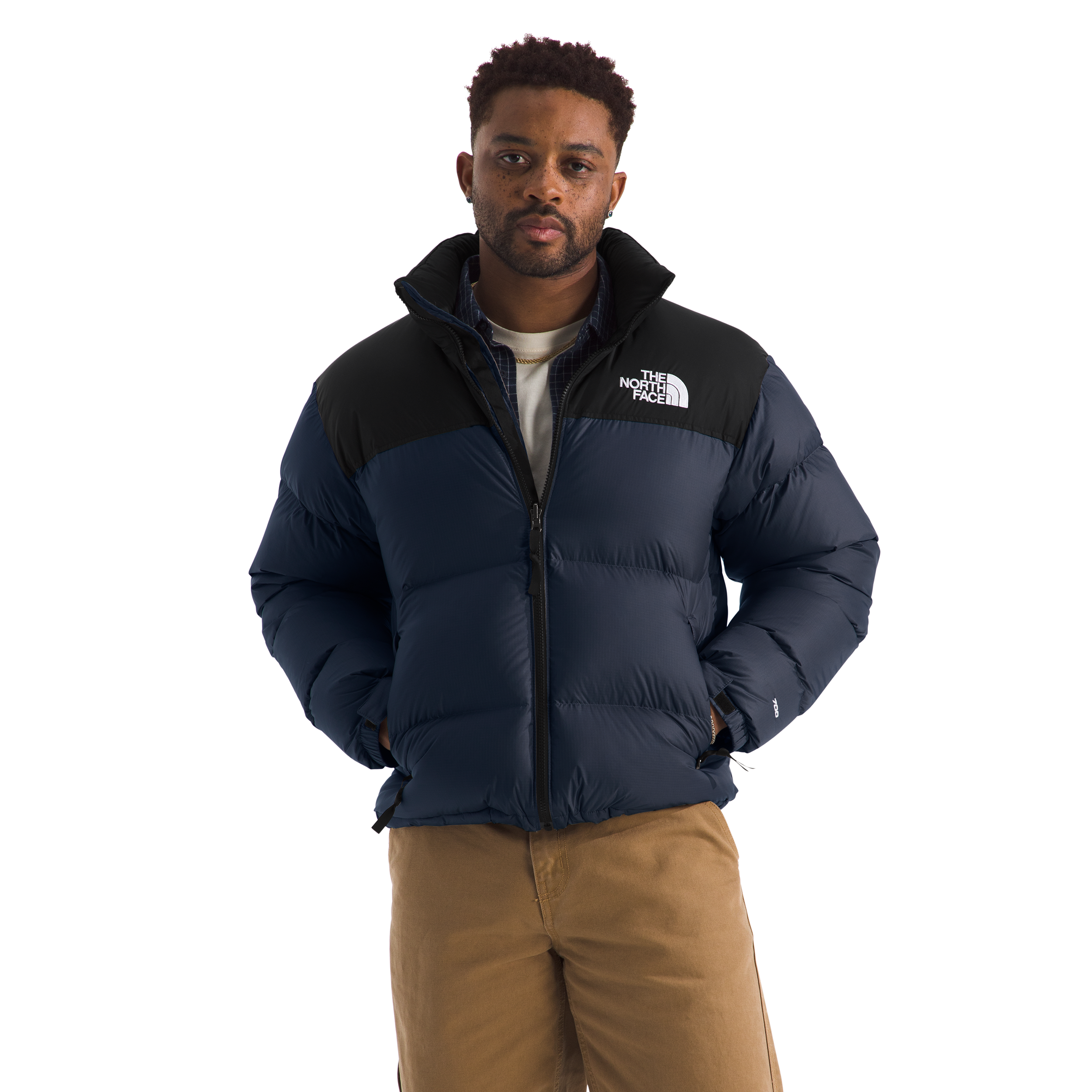 The North Face Men's 1996 Retro Nuptse Jacket in Summit Navy/TNF Black The North Face Men's 1996 Retro Nuptse Jacket in Summit Navy/TNF Black
