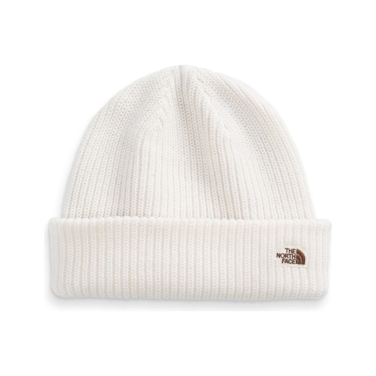 The North Face Salty Lined Beanie in Gardenia White