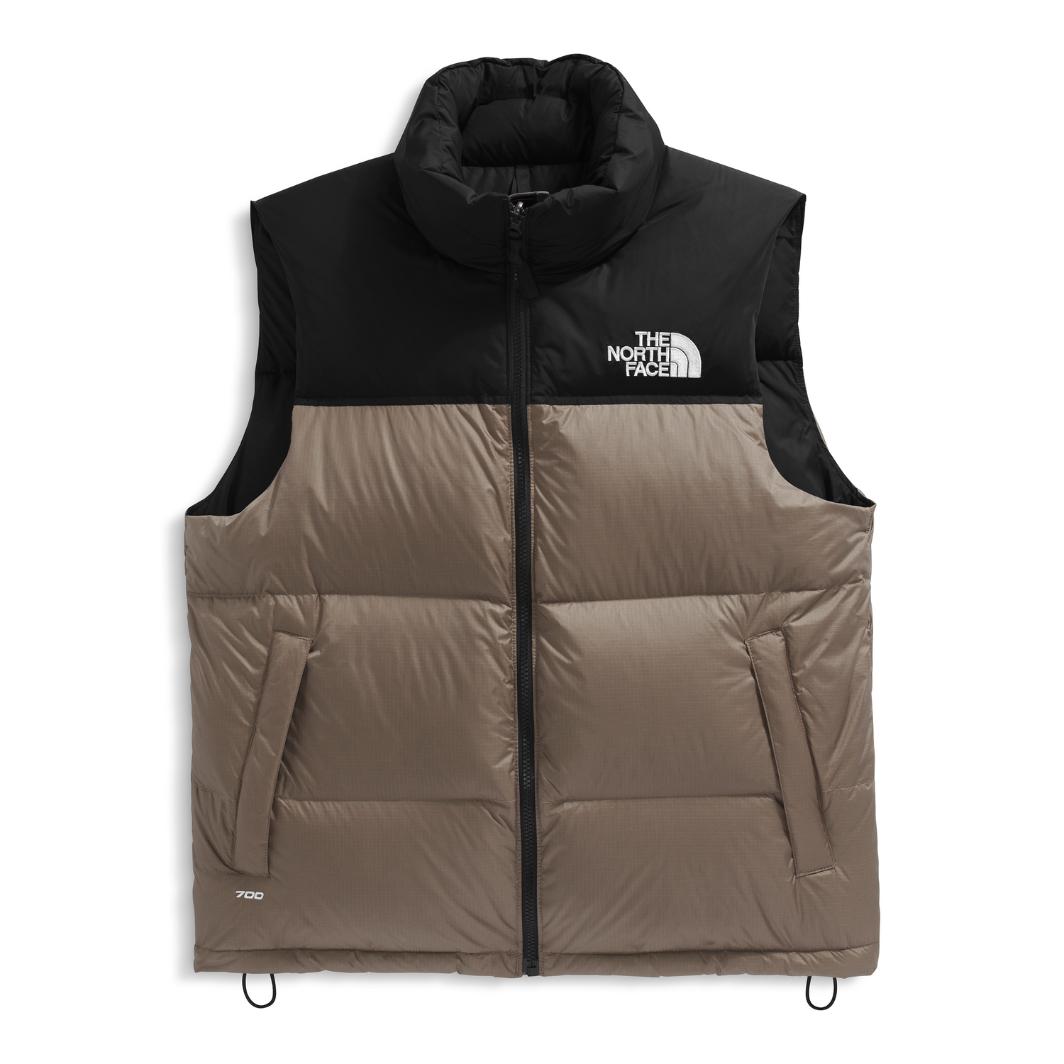 The North Face Men's 1996 Retro Nuptse Vest in Mocha Brown/TNF Black The North Face Men's 1996 Retro Nuptse Vest in Mocha Brown/TNF Black