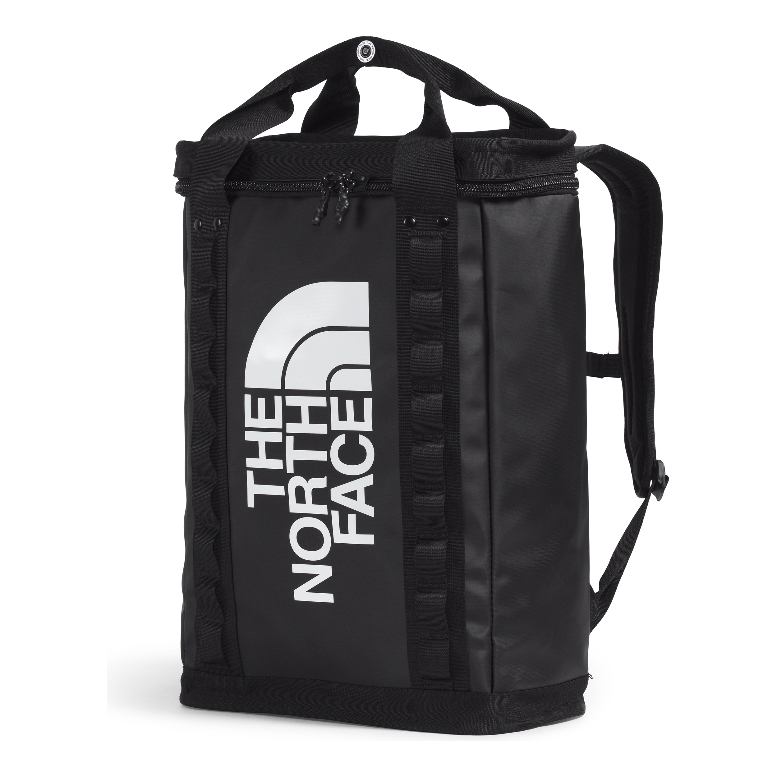 The North Face Explore Fusebox Daypack Large in Black White The North Face Explore Fusebox Daypack Large in Black White