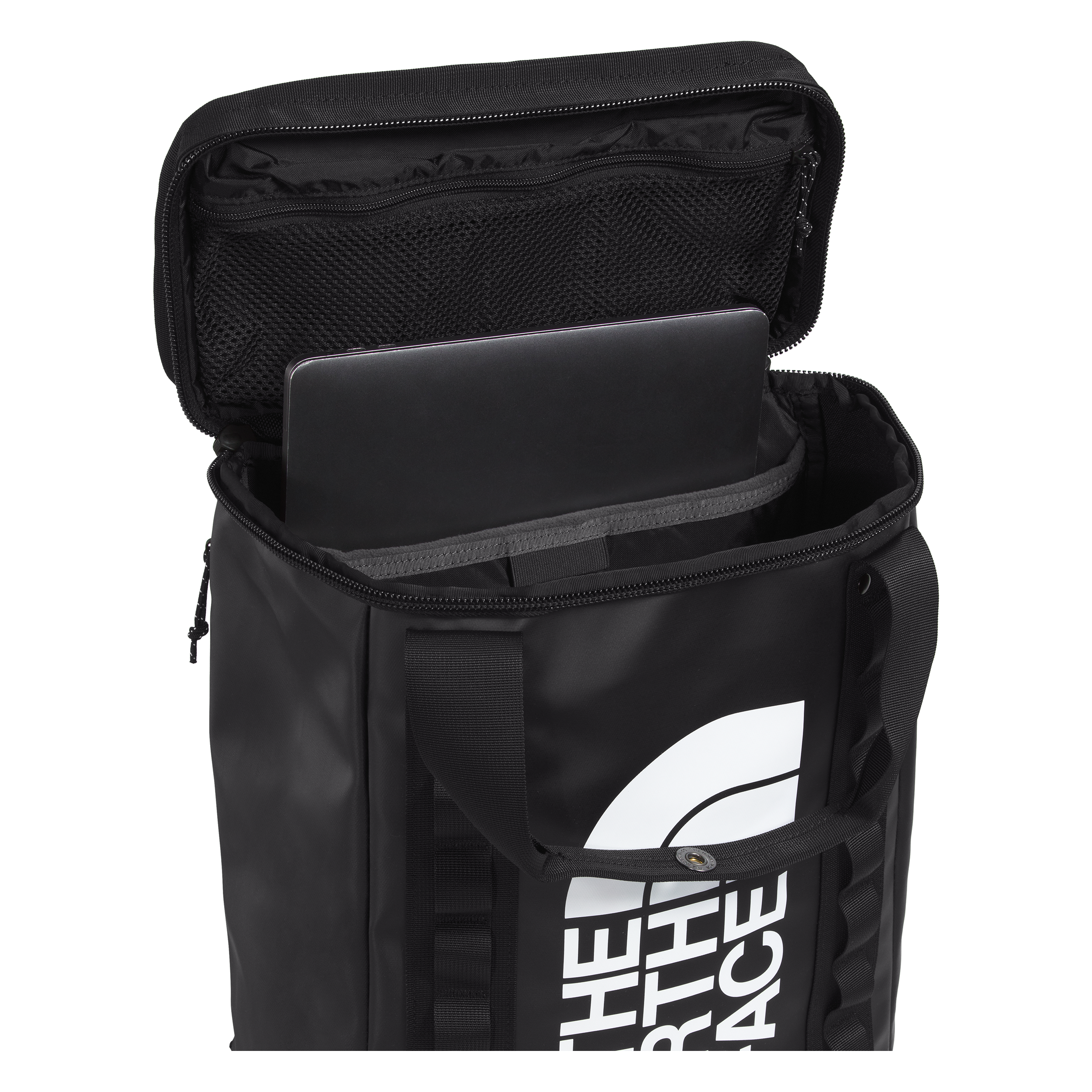 The North Face Explore Fusebox Daypack Large in Black White The North Face Explore Fusebox Daypack Large in Black White